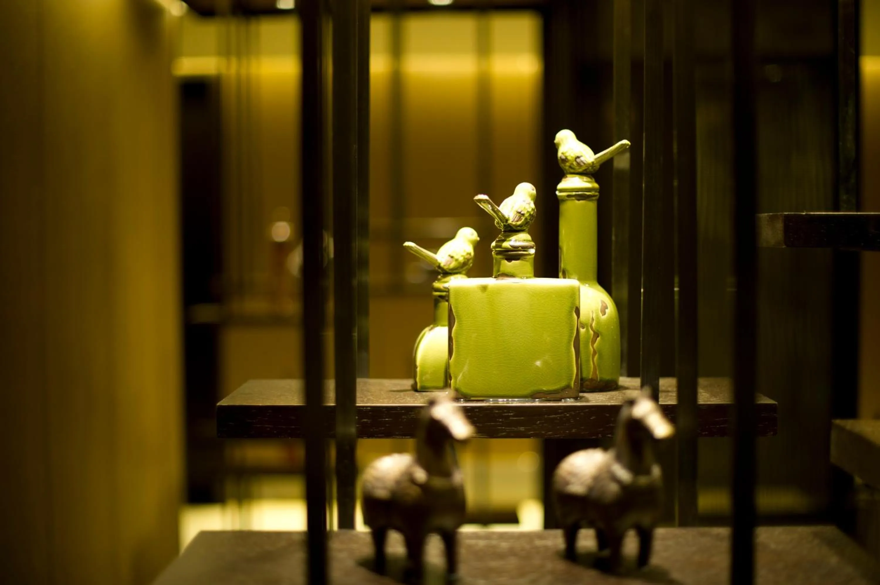 Decorative detail in The Mulian Hotel Guangzhou Zhujiang New Town-Canton Fair Free Shuttle Bus