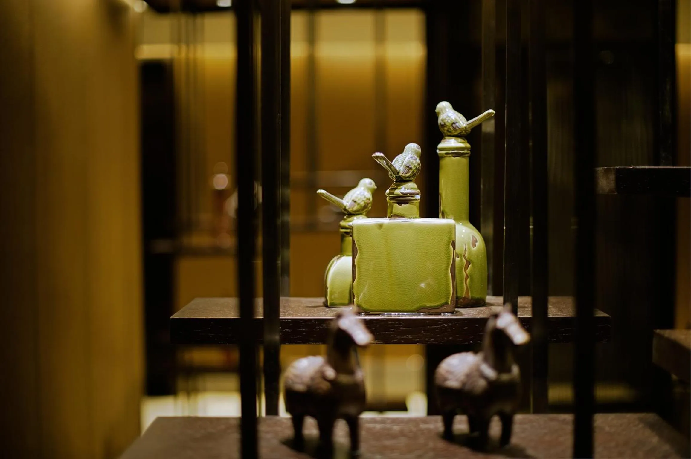 Decorative detail in The Mulian Hotel Guangzhou Zhujiang New Town-Canton Fair Free Shuttle Bus