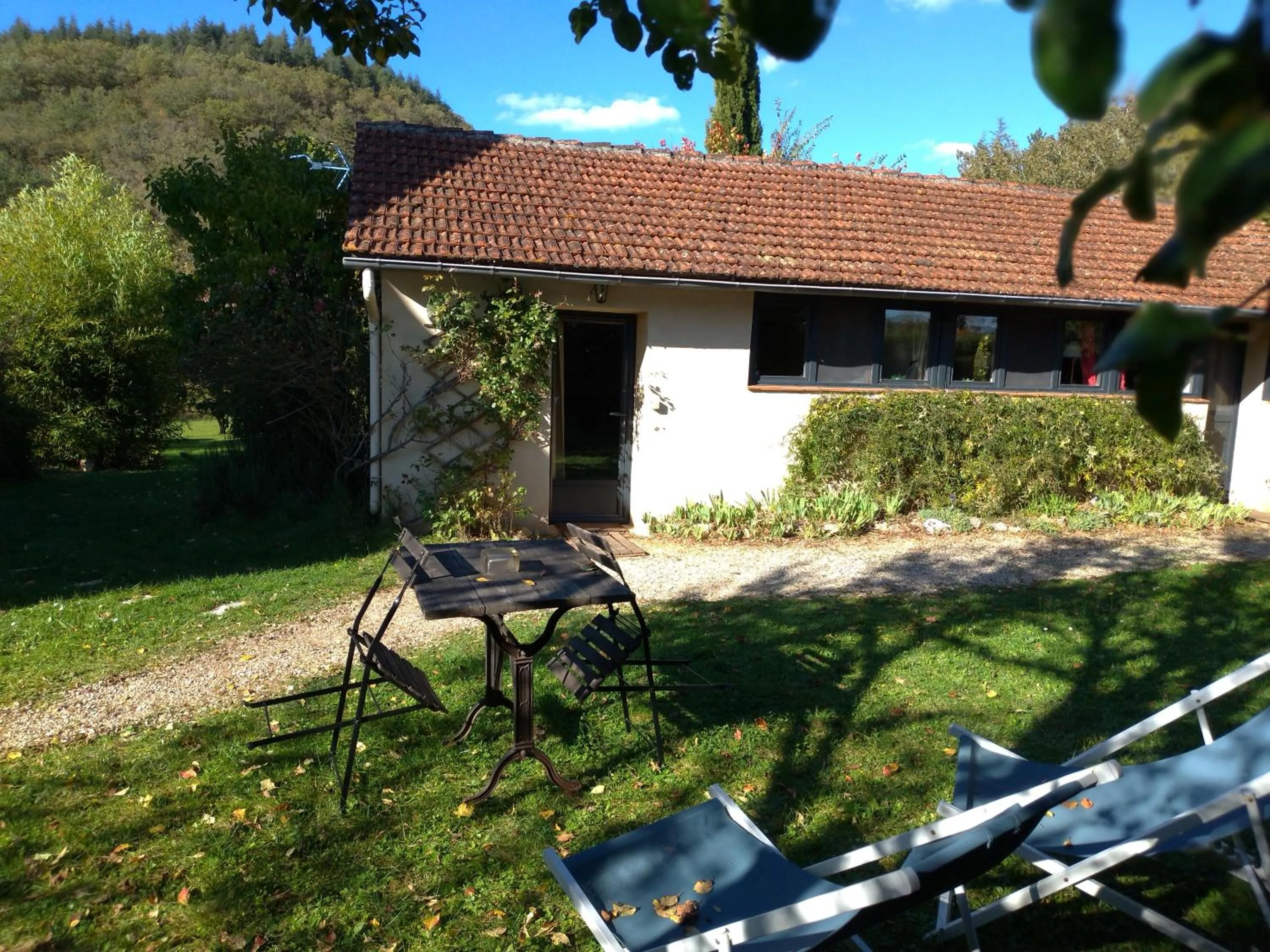Garden in Chambres d'hôtes La Combe de Redoles