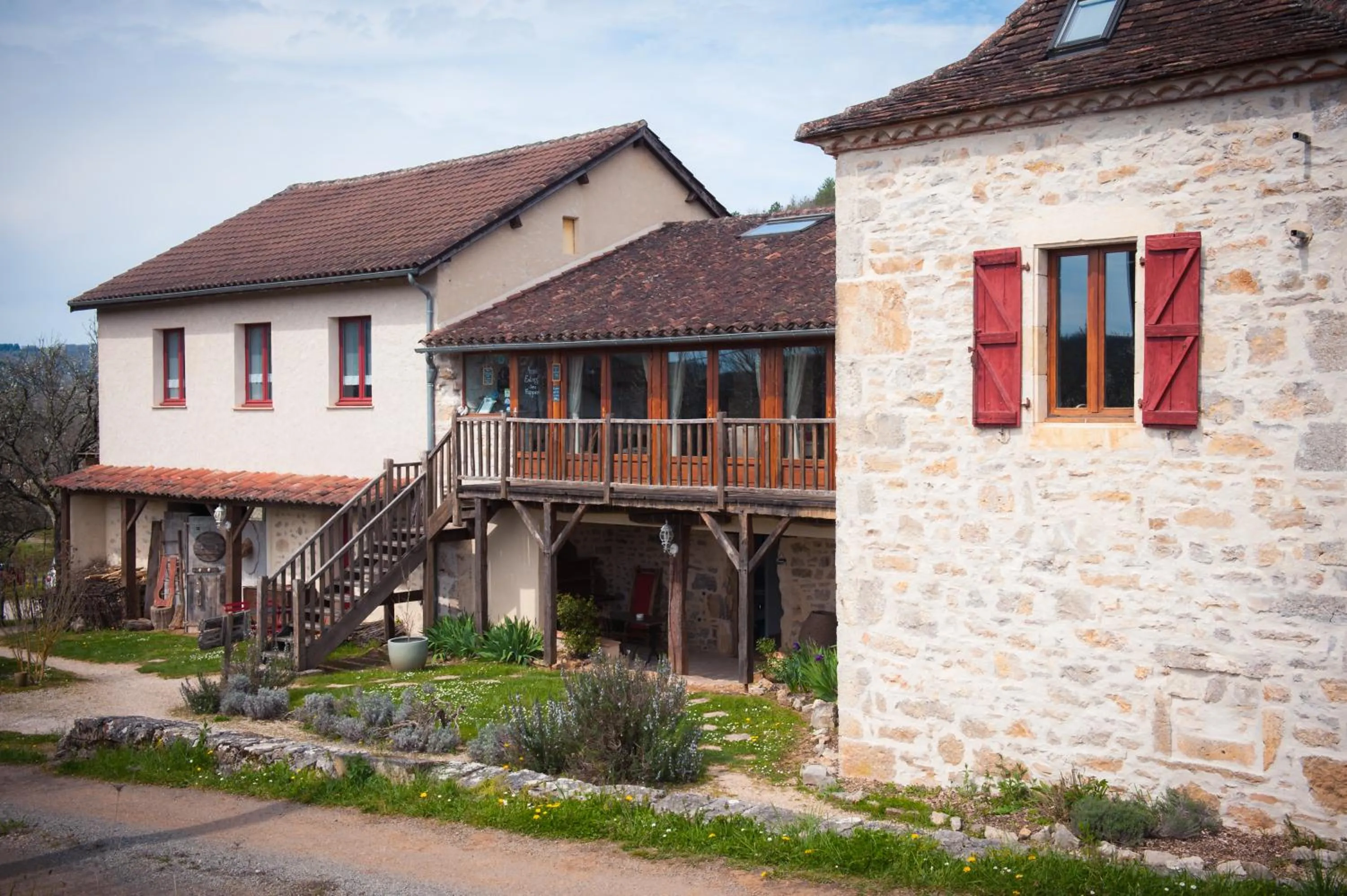 Property building in Chambres d'hôtes La Combe de Redoles