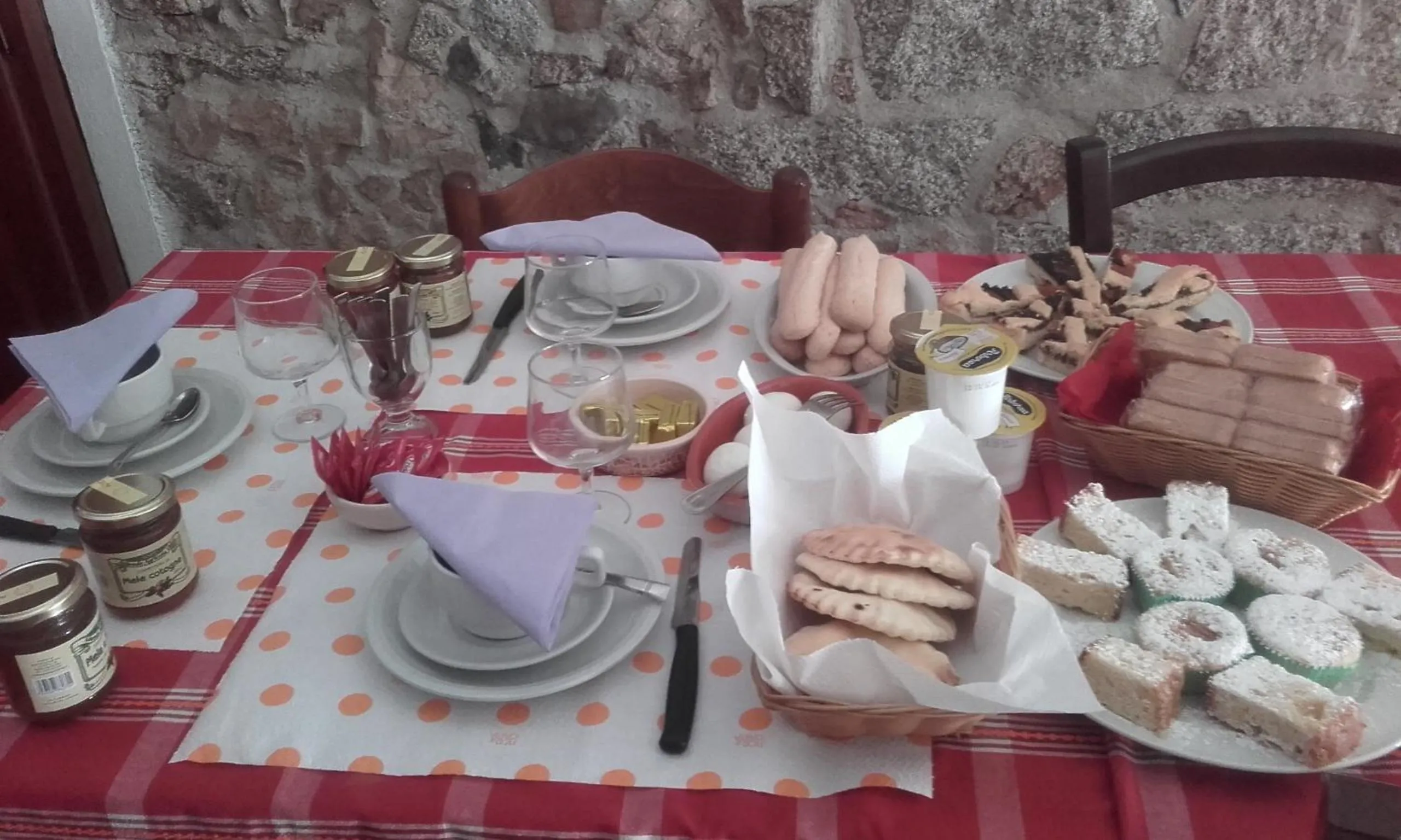 Italian breakfast in Antichi Sapori da Speranza