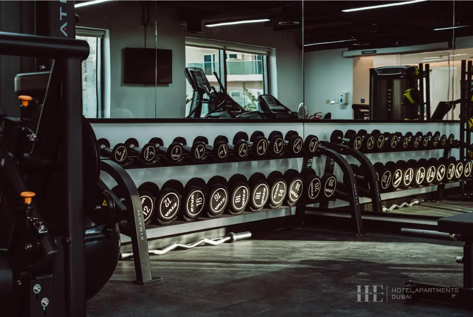 Fitness centre/facilities in HE Hotel Apartments Fitness centre/facilities in HE Hotel Apartments