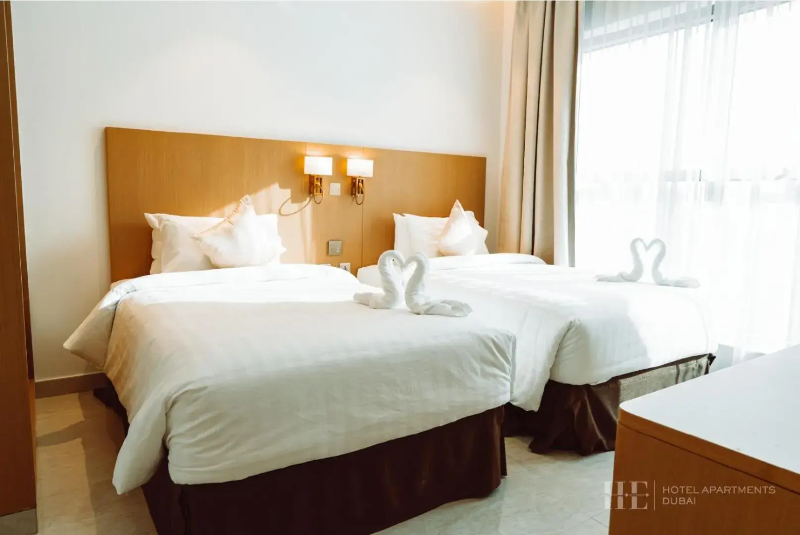 Bed in HE Hotel Apartments Bed in HE Hotel Apartments