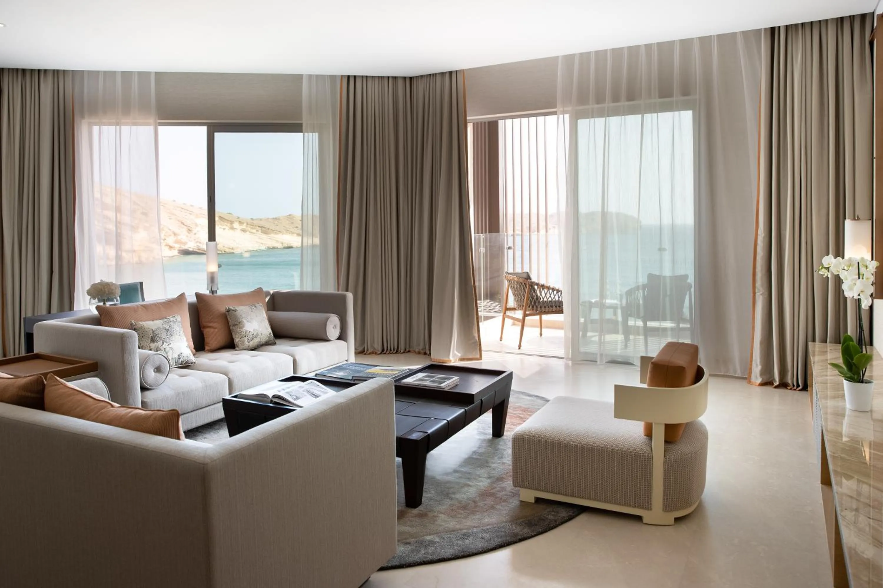Living room in Jumeirah Muscat Bay Oman