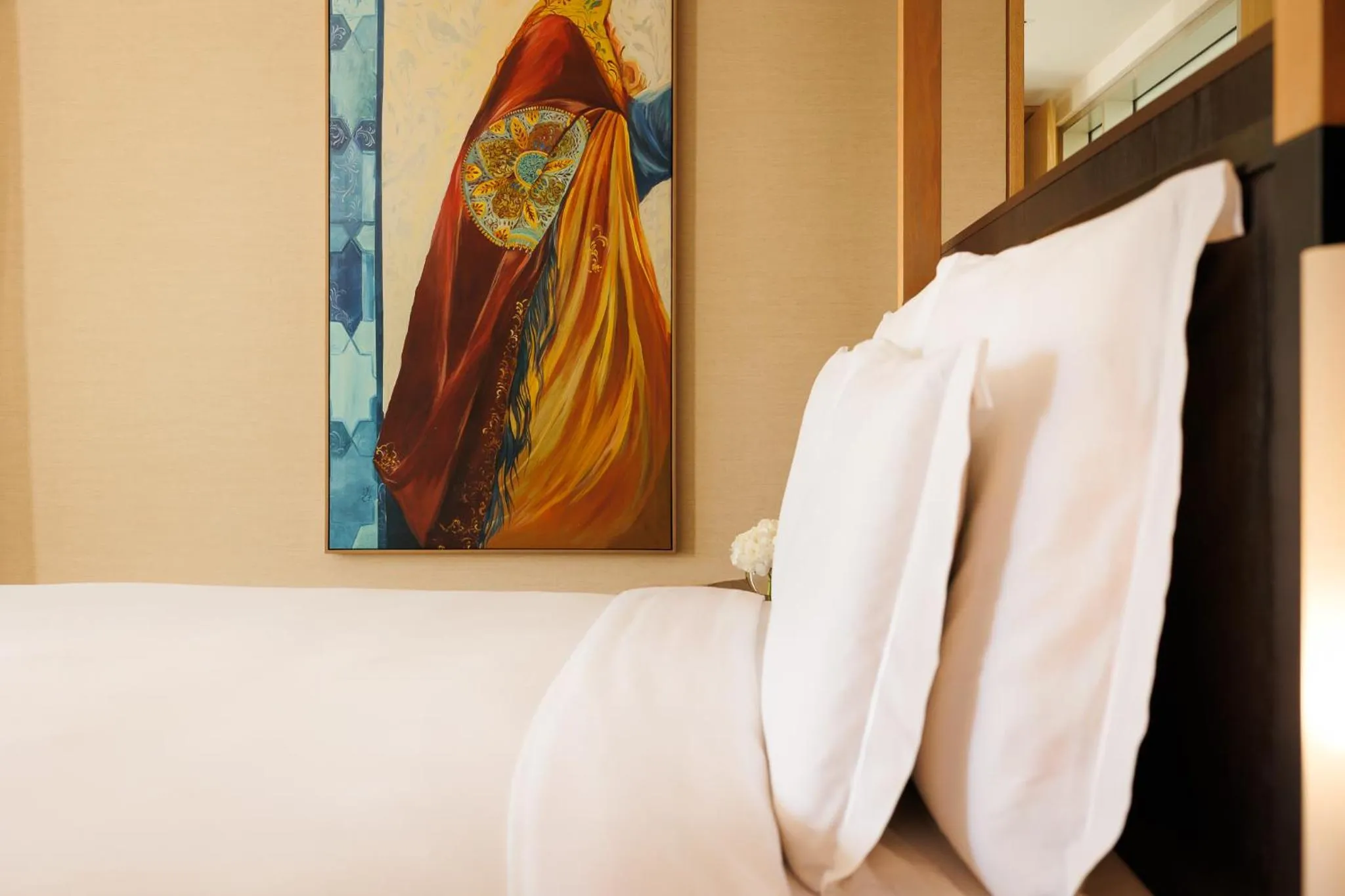 Bed in Jumeirah Muscat Bay Oman