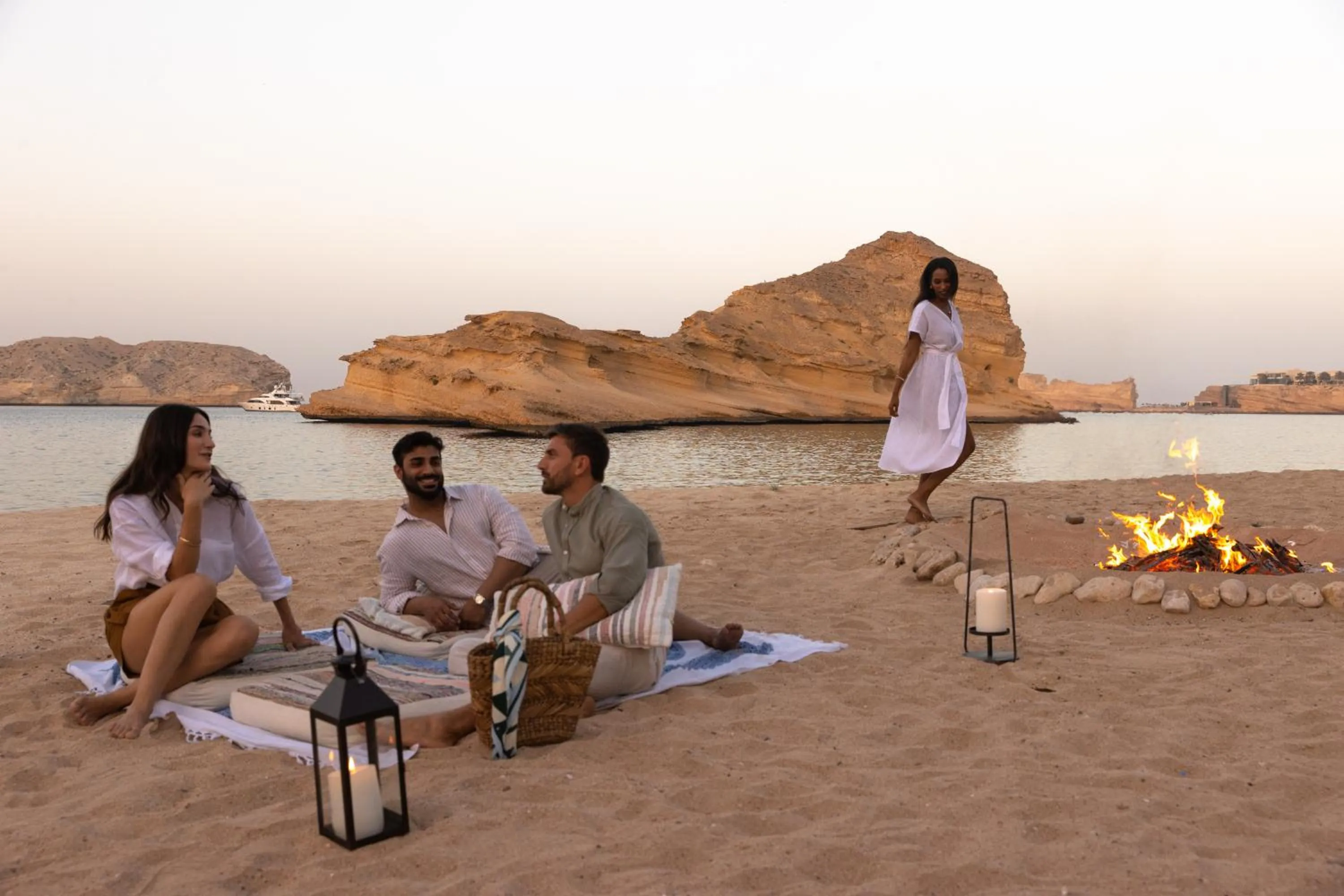 Beach in Jumeirah Muscat Bay Oman