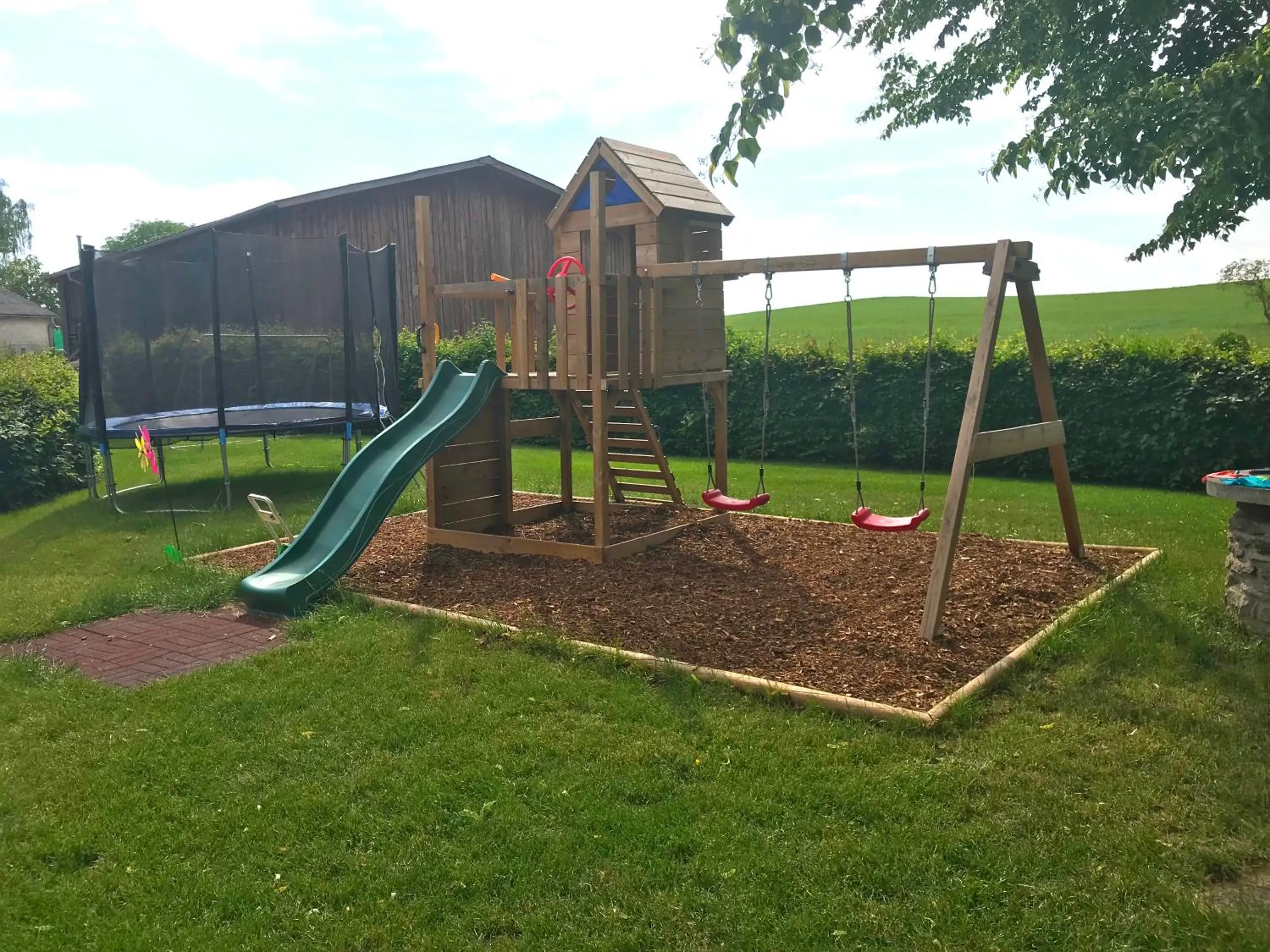 Children play ground in Hotel-Restaurant Früchtl
