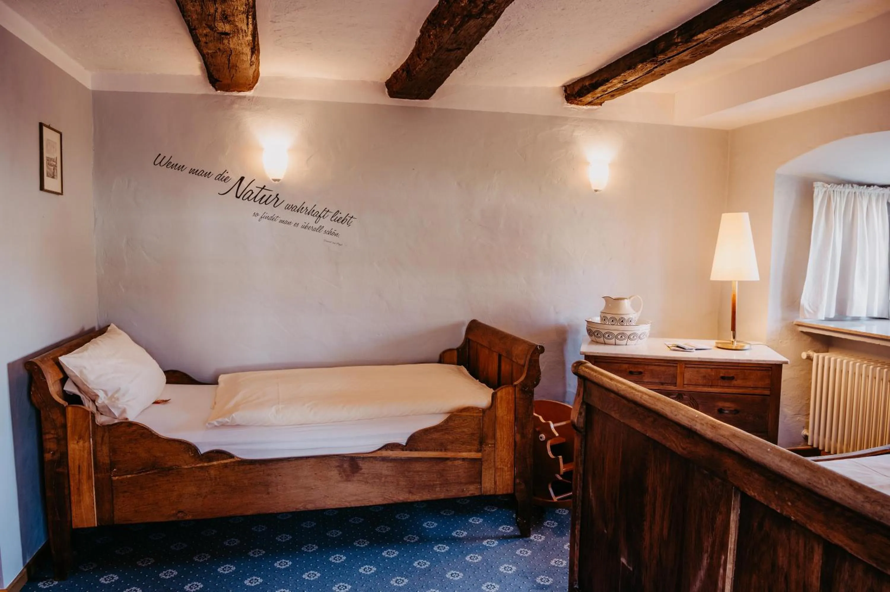 Bed in Hotel Schloß Gehrden