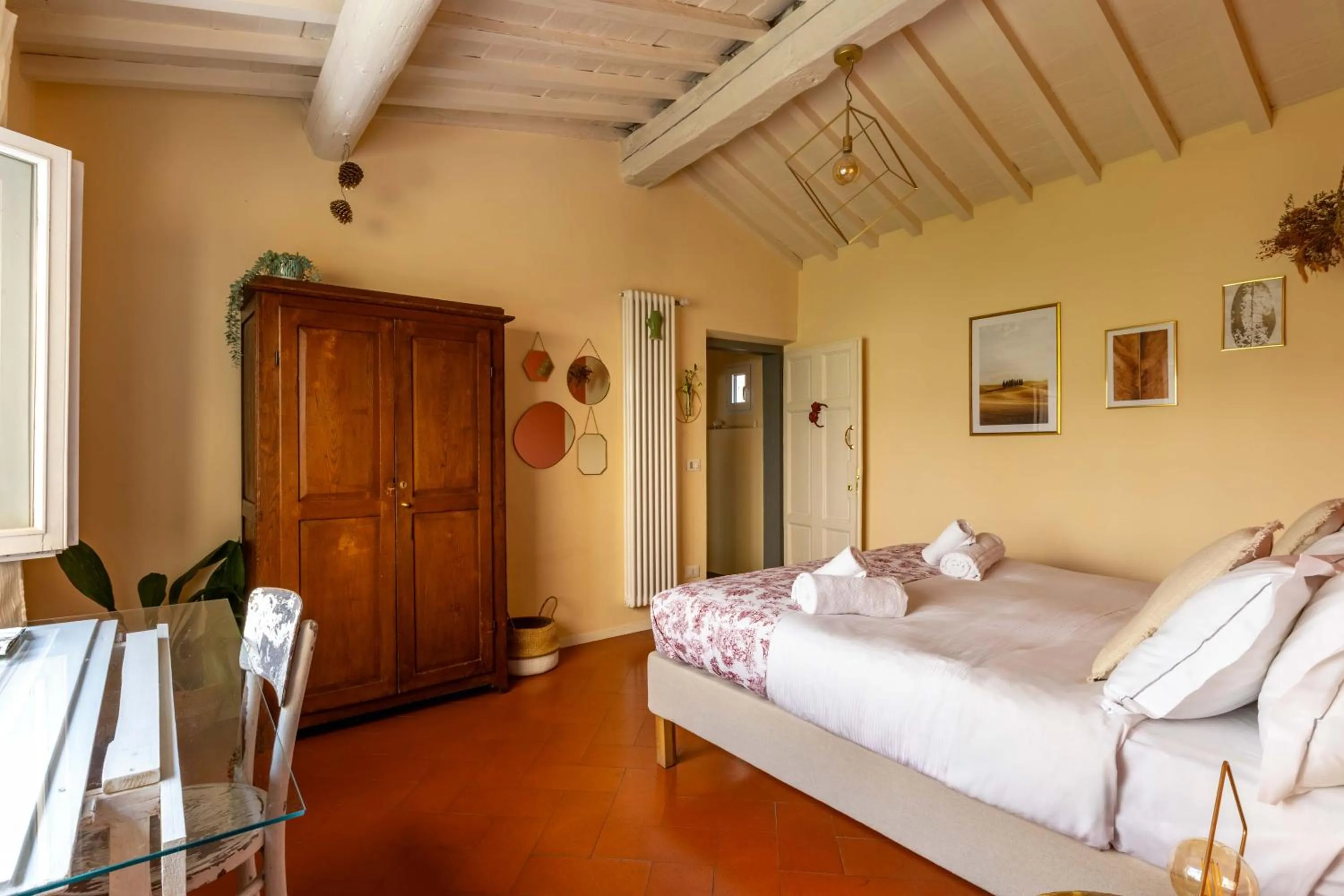 Bedroom, Bed in Secret Garden Firenze B&B