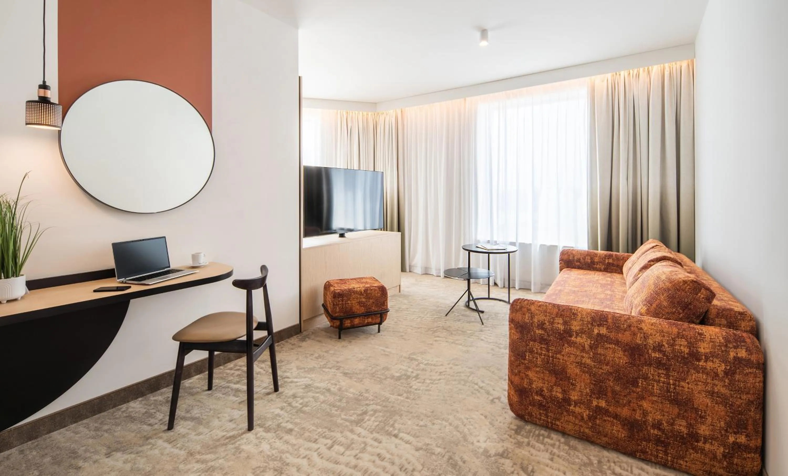 Seating area in Mercure Katowice Centrum