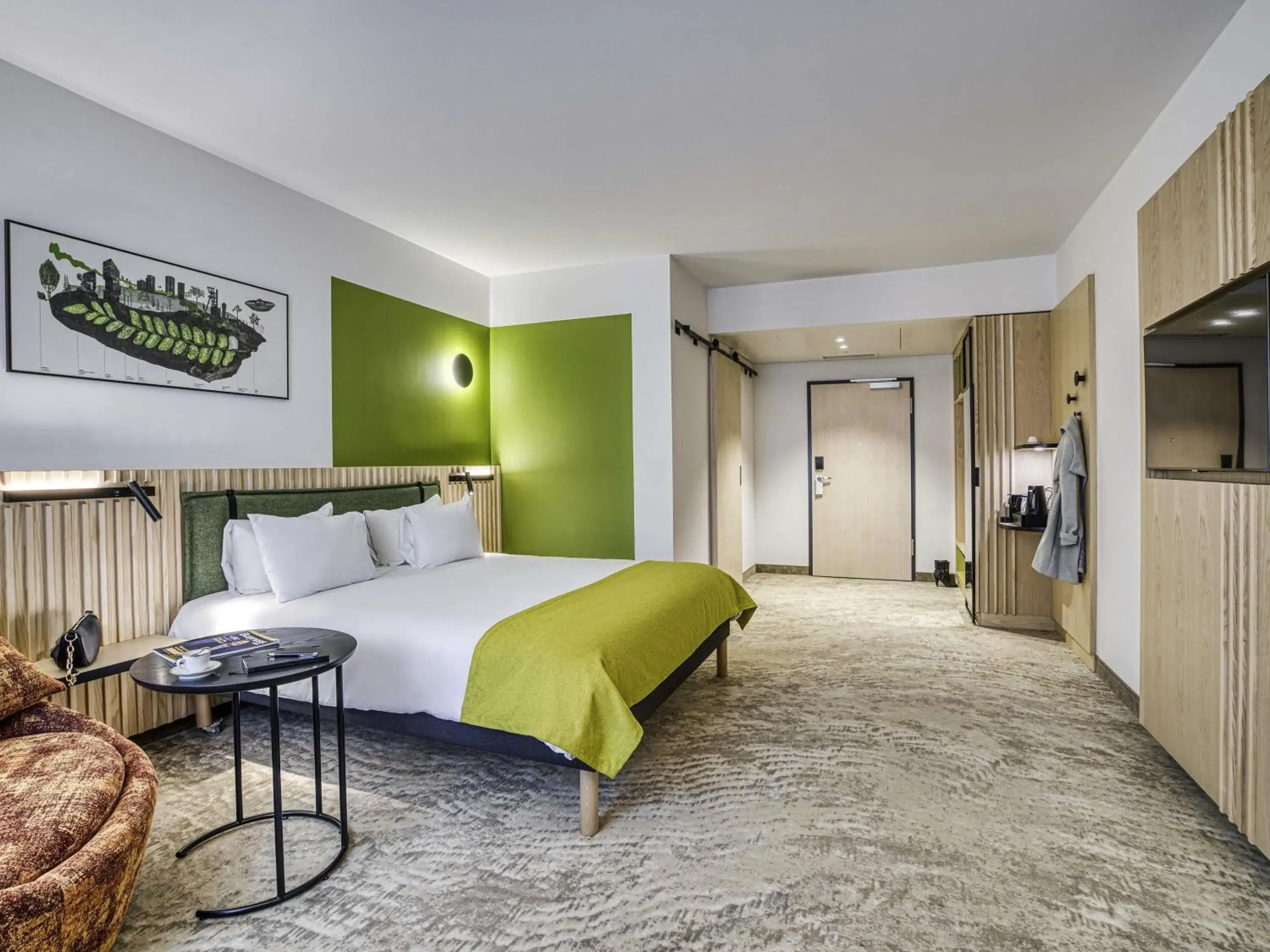 Bedroom, Bed in Mercure Katowice Centrum Bedroom, Bed in Mercure Katowice Centrum