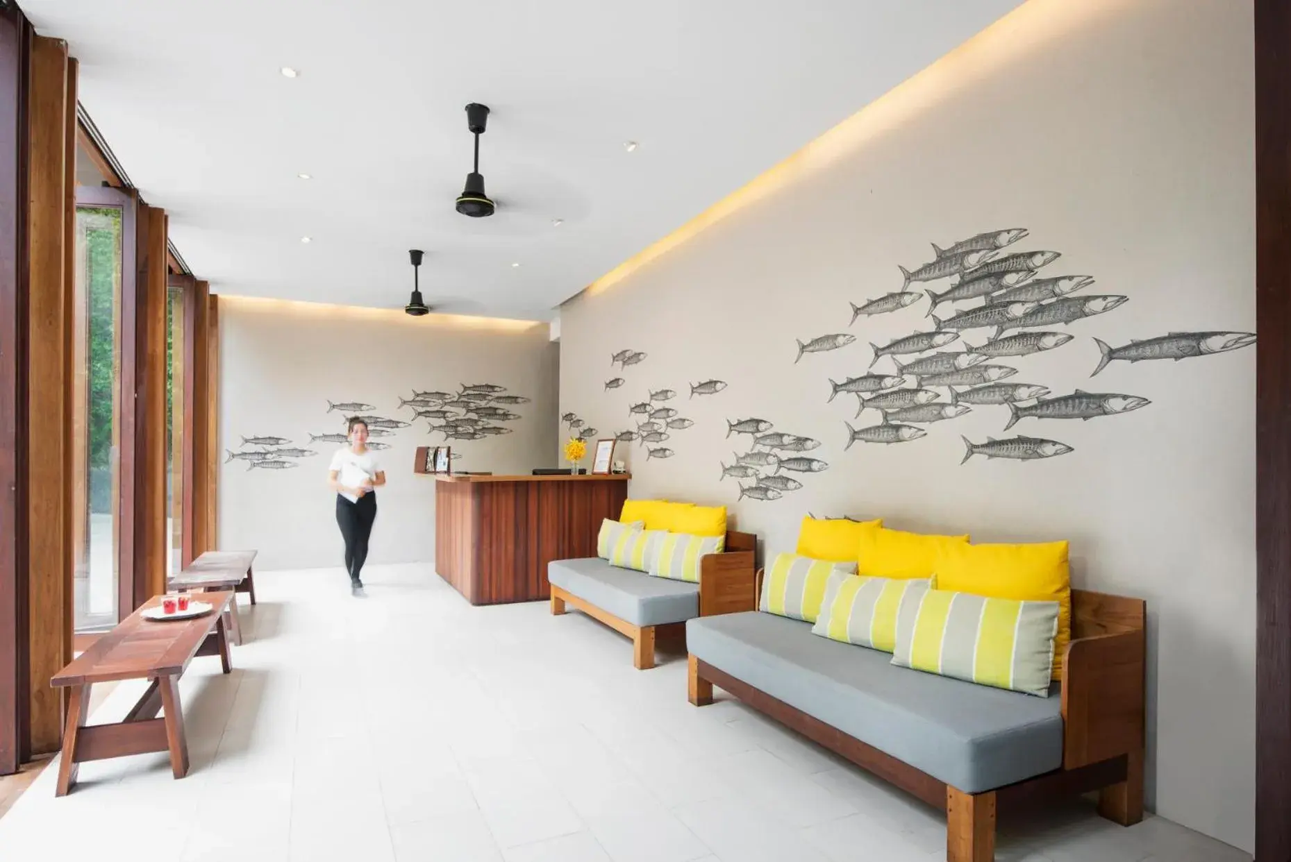 Lobby or reception in Beach Club by Haadtien Lobby or reception in Beach Club by Haadtien