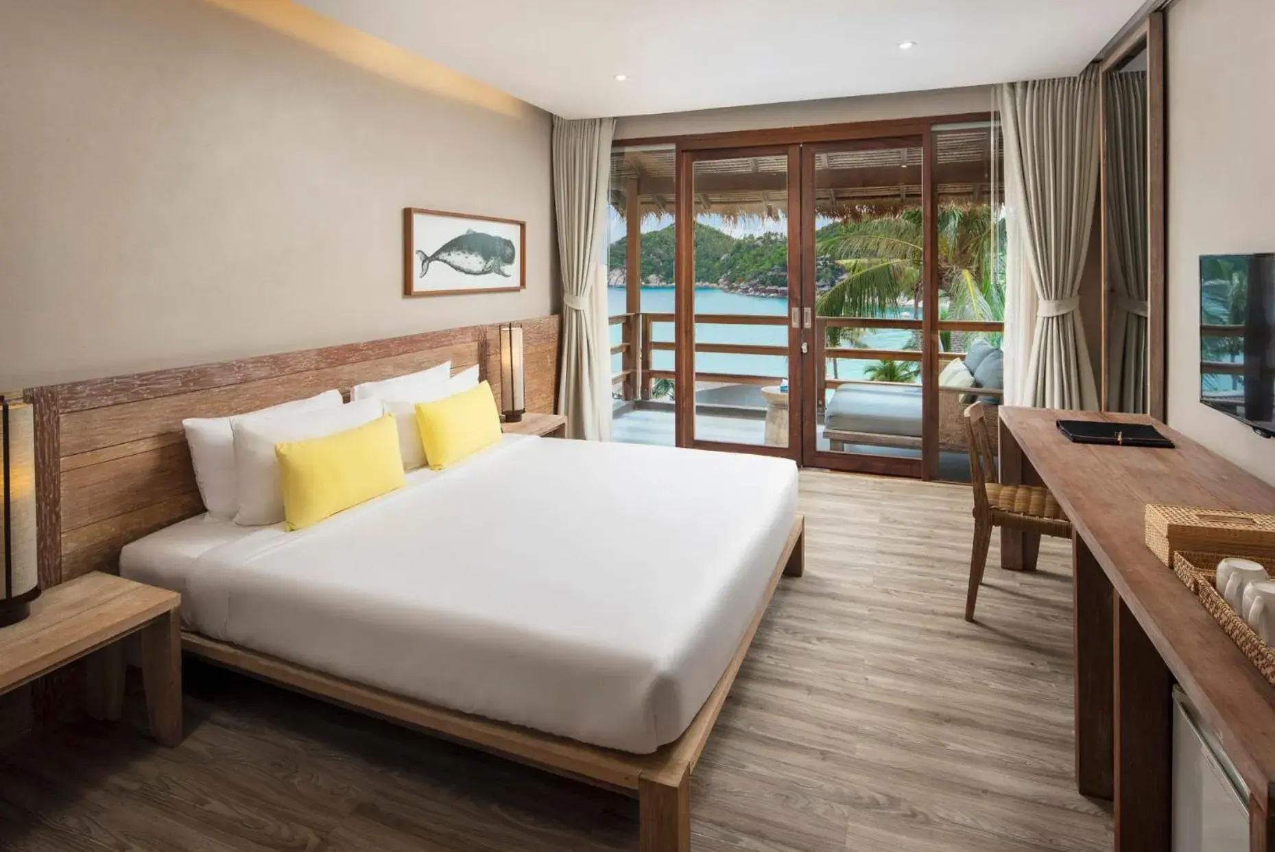Property building, Bed in Beach Club by Haadtien Property building, Bed in Beach Club by Haadtien