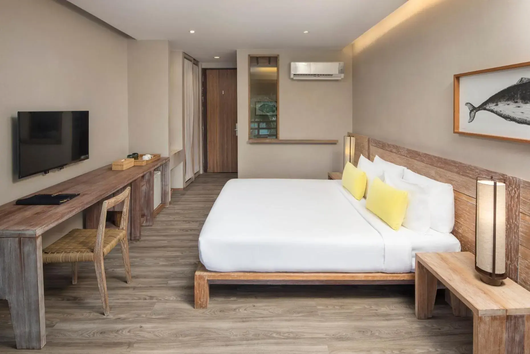 Bedroom, Bed in Beach Club by Haadtien Bedroom, Bed in Beach Club by Haadtien