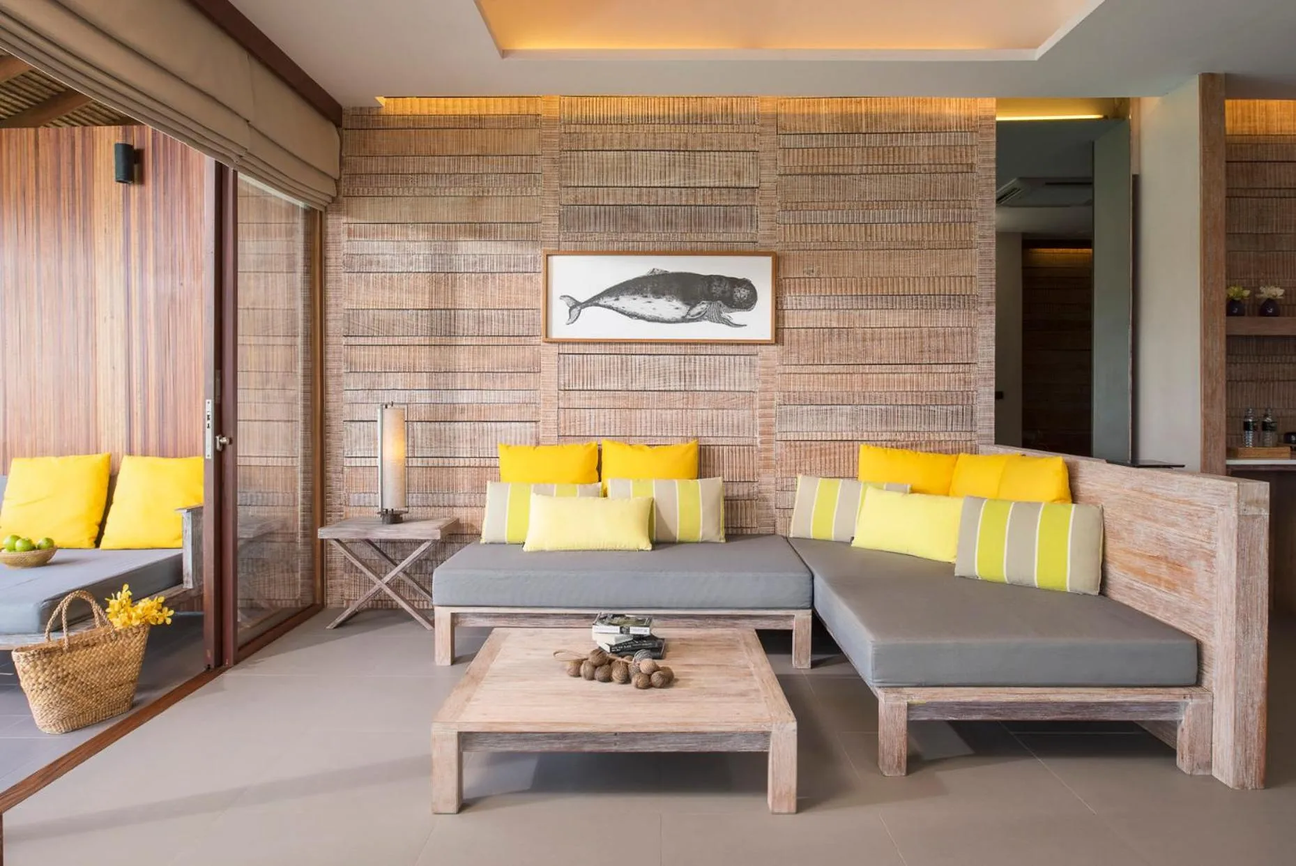 Living room in Beach Club by Haadtien