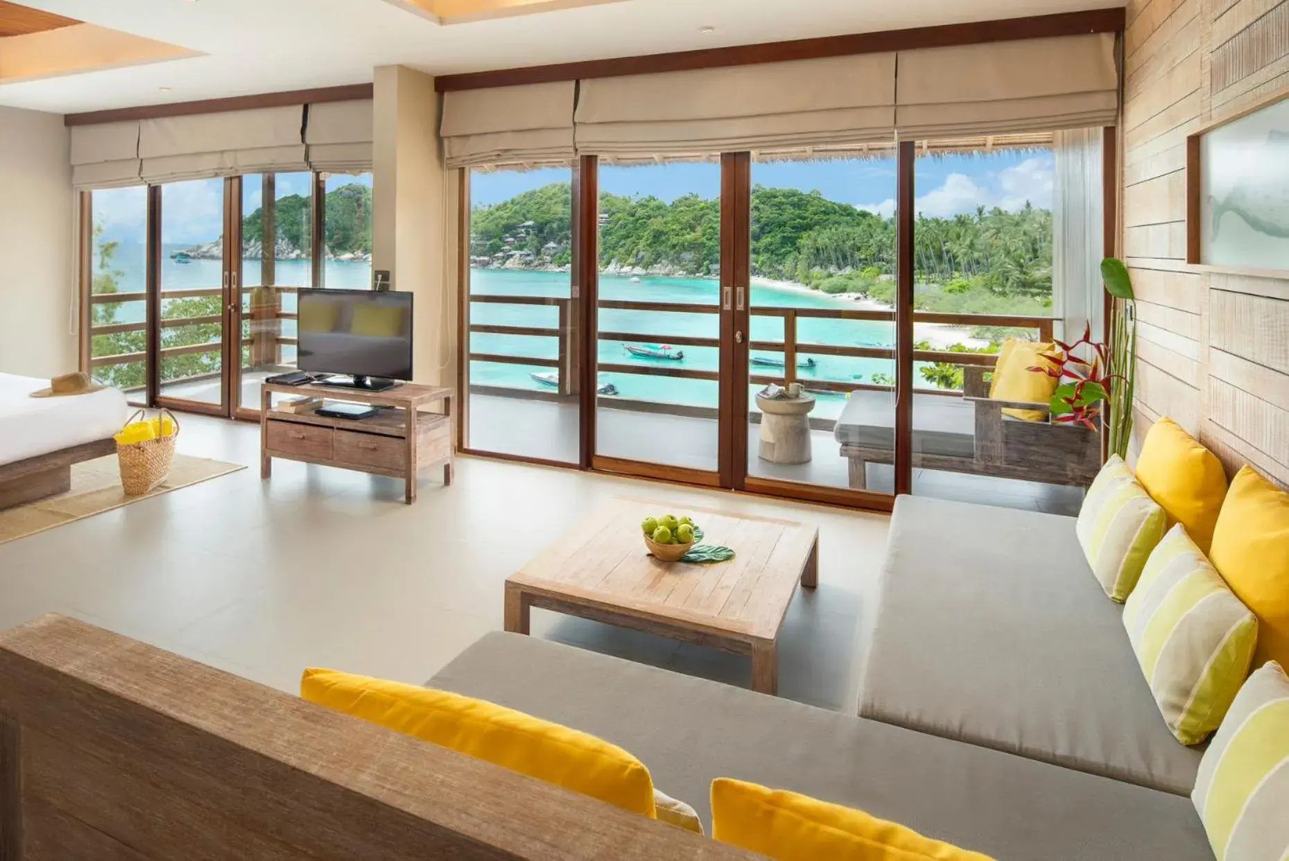 Living room in Beach Club by Haadtien Living room in Beach Club by Haadtien