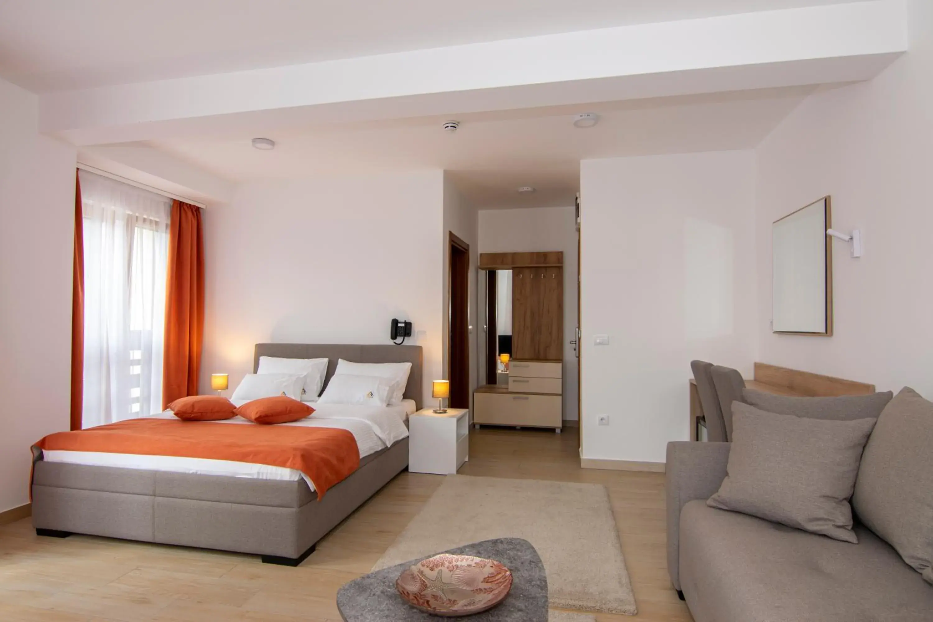 Deluxe Double Room with Balcony in Hotel Agape Deluxe Double Room with Balcony in Hotel Agape