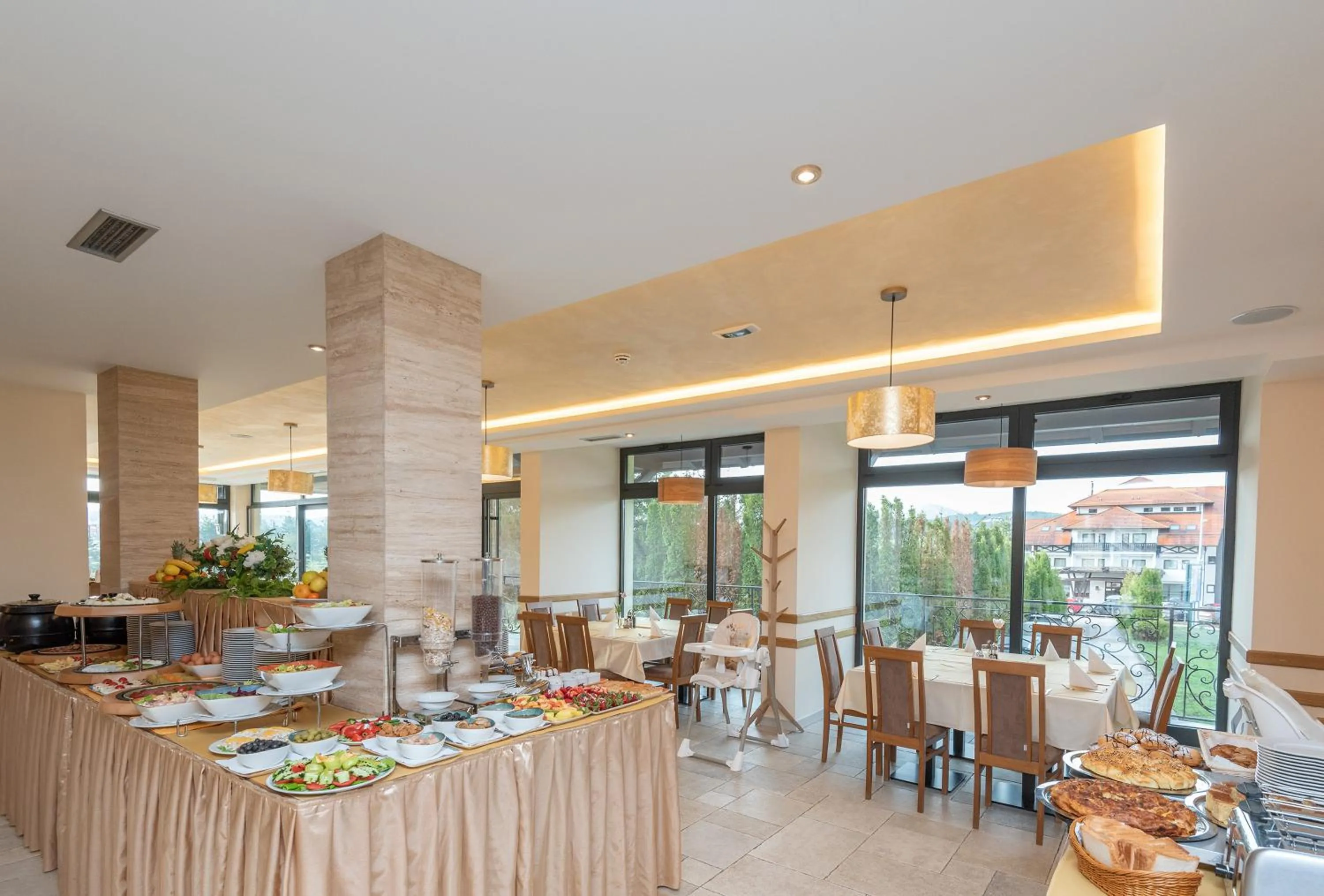 Food close-up in Hotel Agape