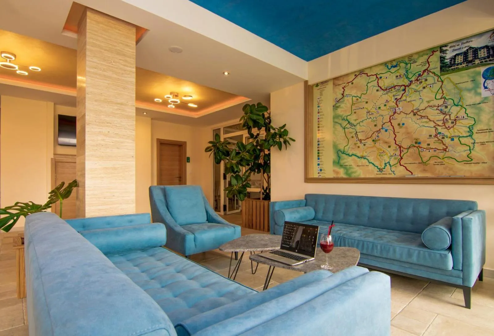 Lobby or reception in Hotel Agape