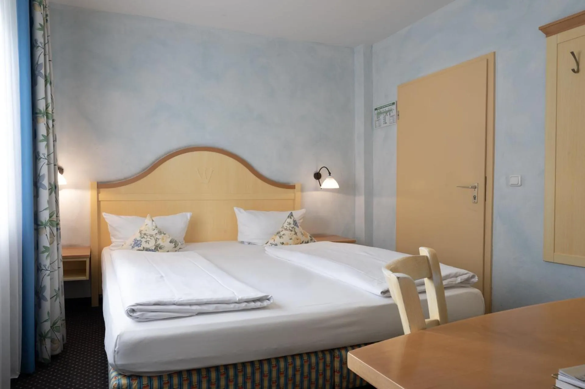 Bed in Romantik Landhotel 3Kronen