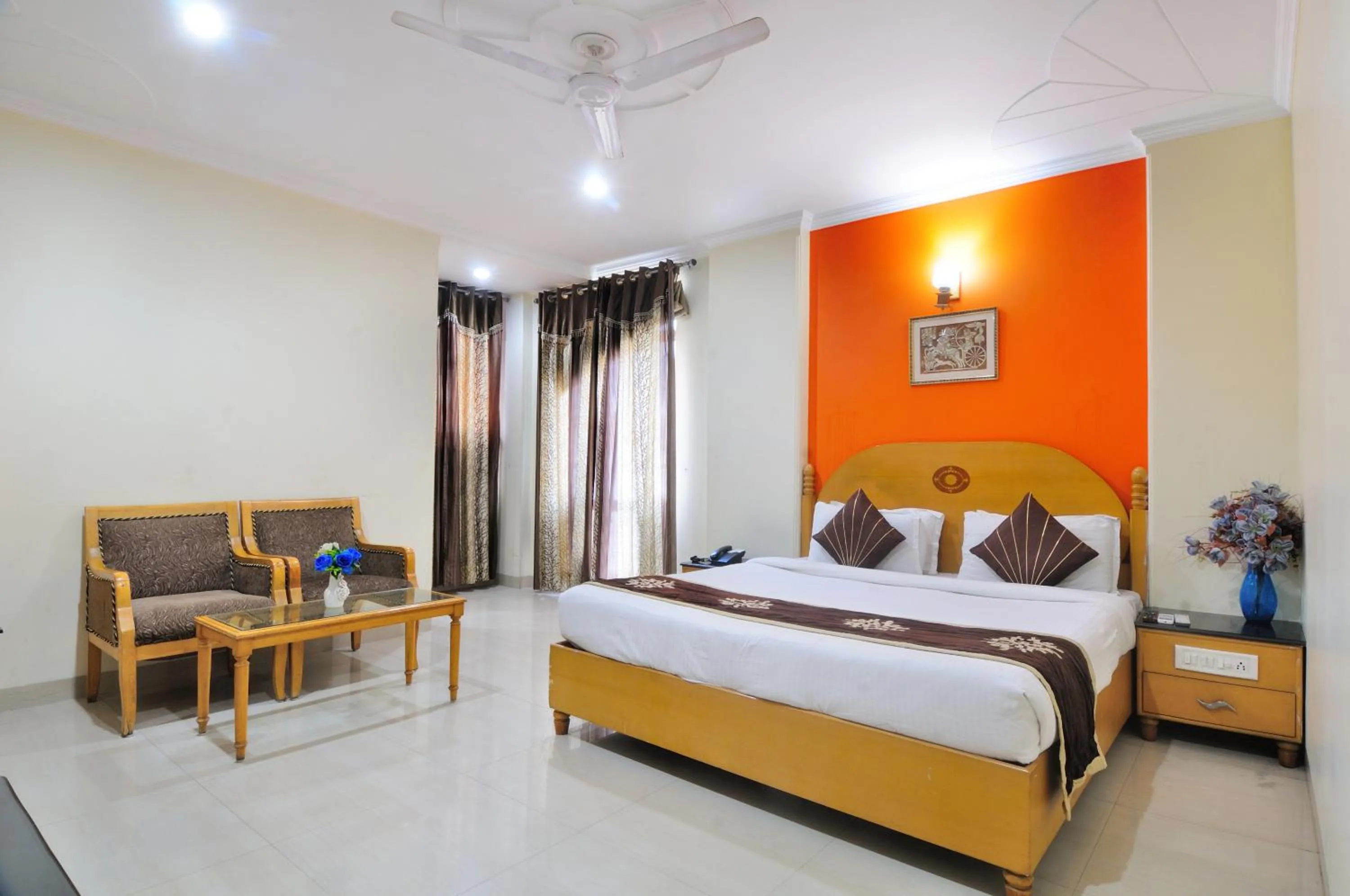 Photo of the whole room in Hotel Maharaja Residency