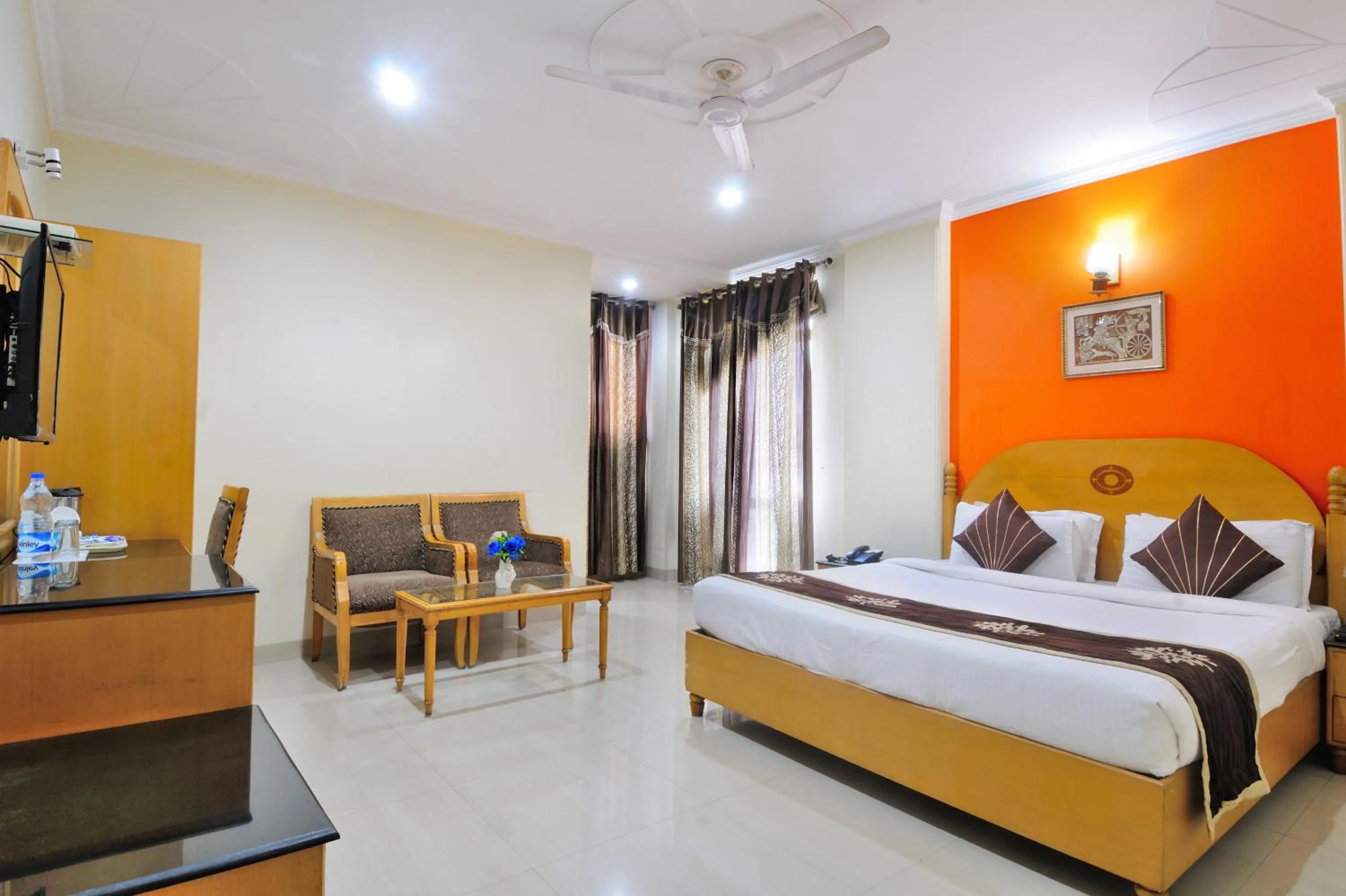 Photo of the whole room in Hotel Maharaja Residency