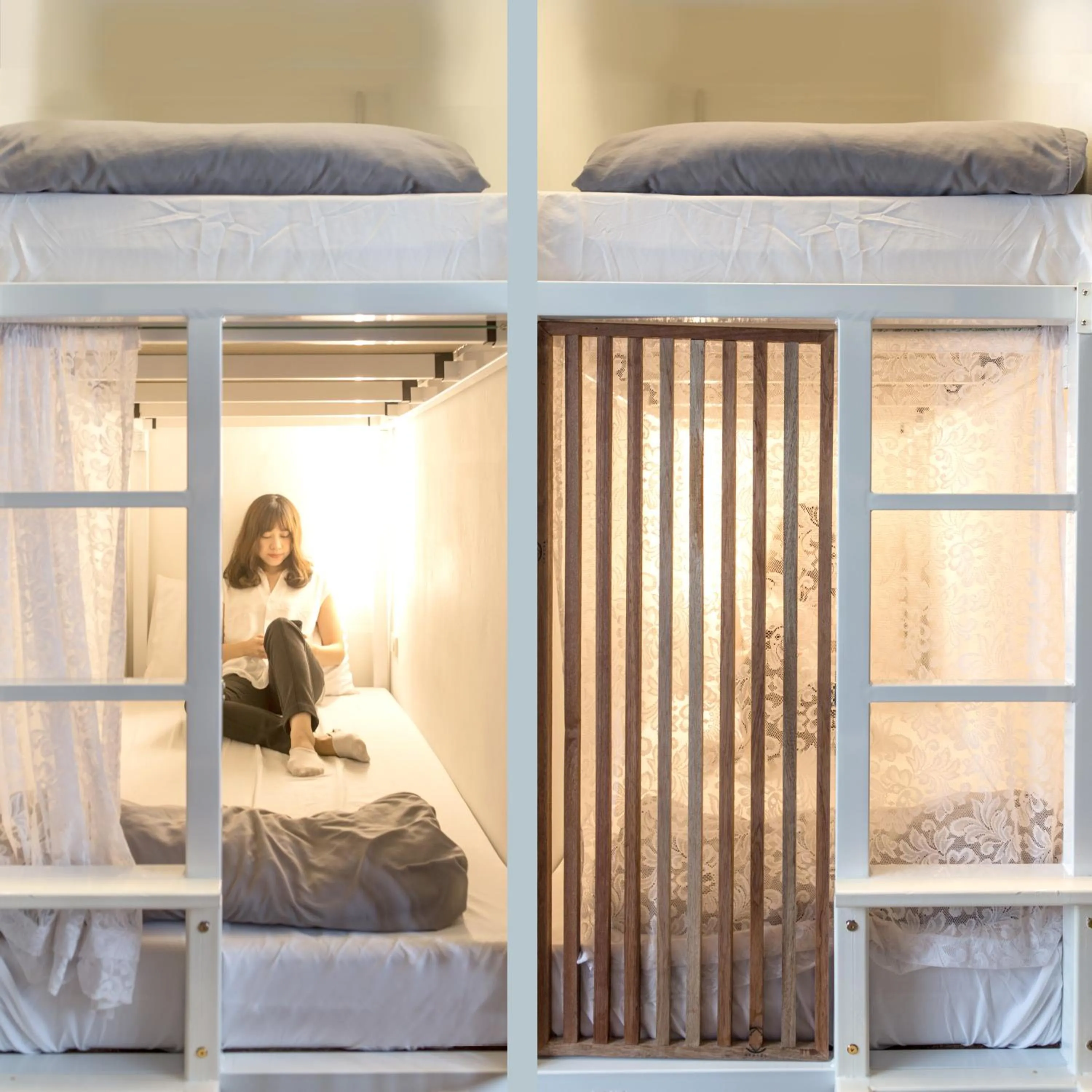 Bed in 10-Bed Mixed Dormitory Room in Chatel Samyan - Self check-in