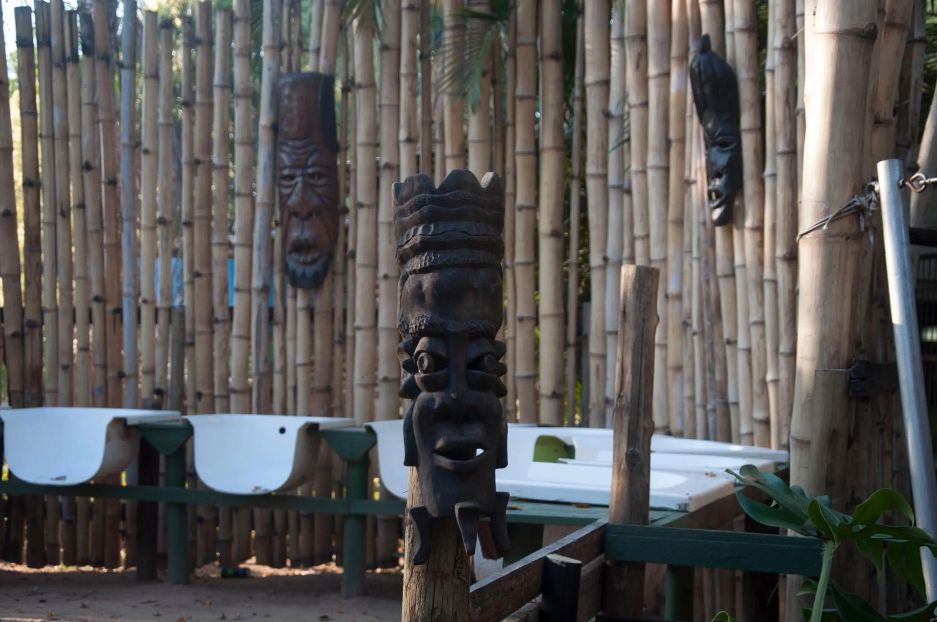 Patio in Hazyview Adventure Backpackers