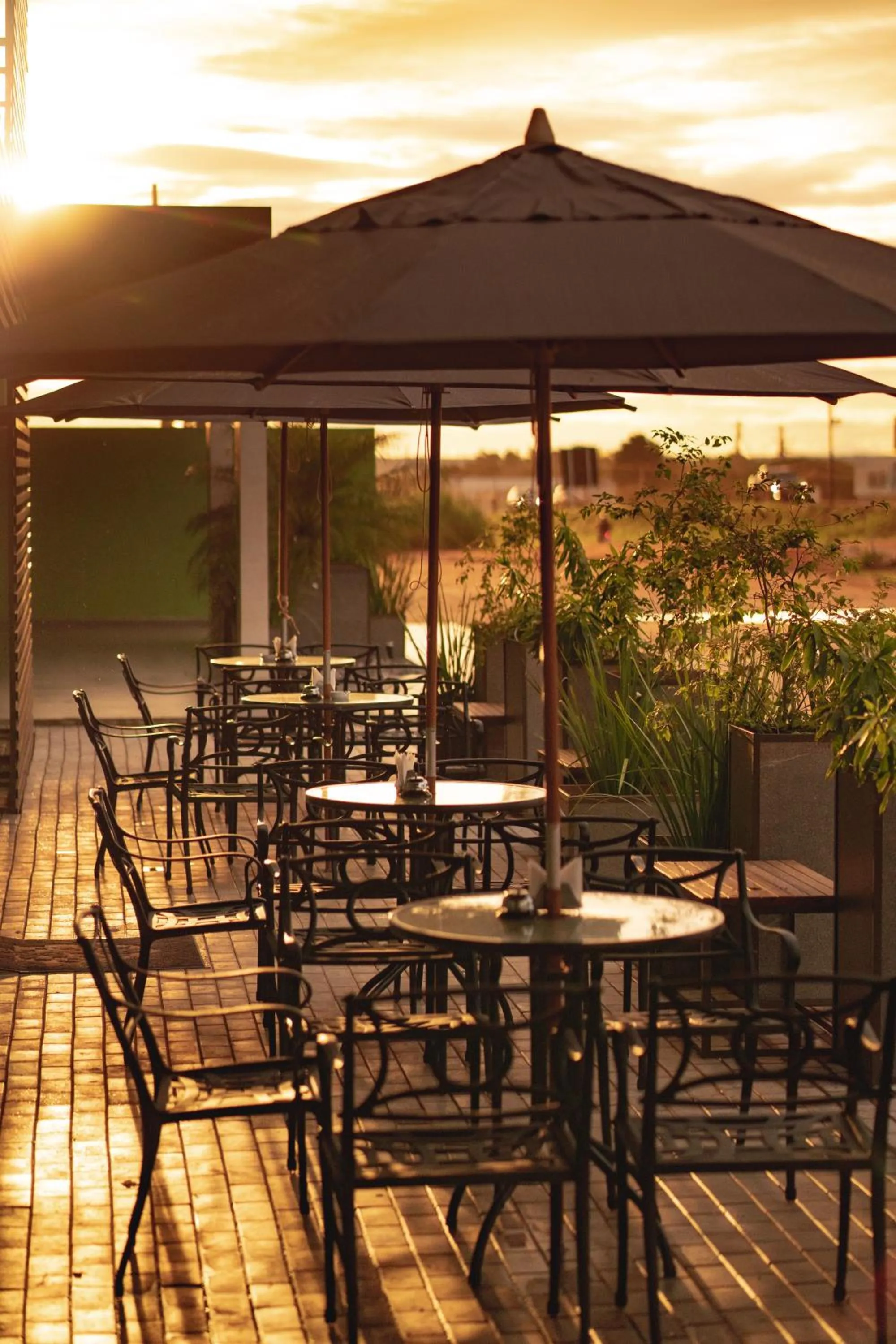 Patio in BALSAS PREMIER HOTEL