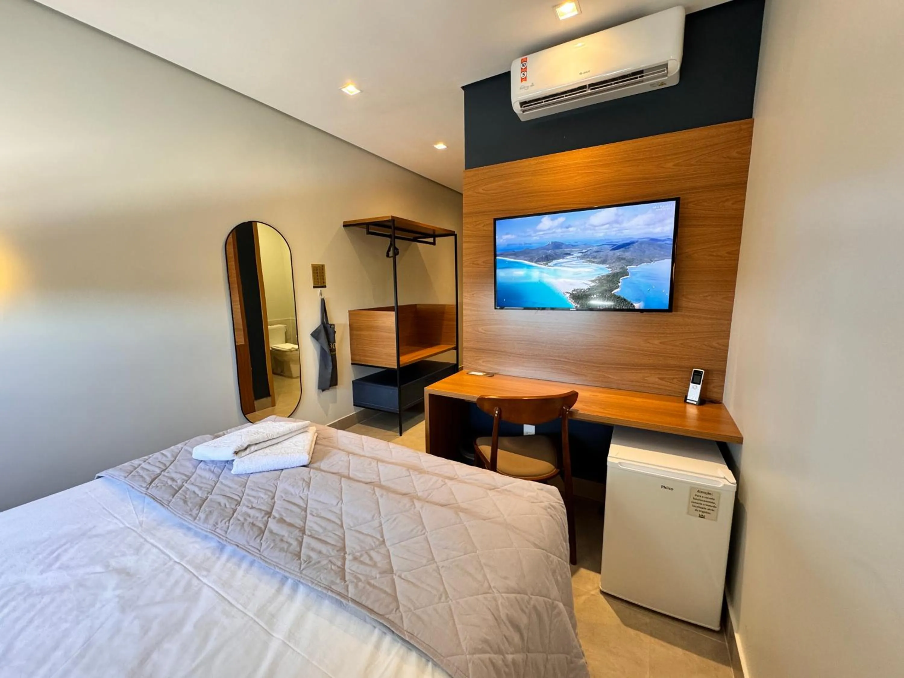 Bed in BALSAS PREMIER HOTEL