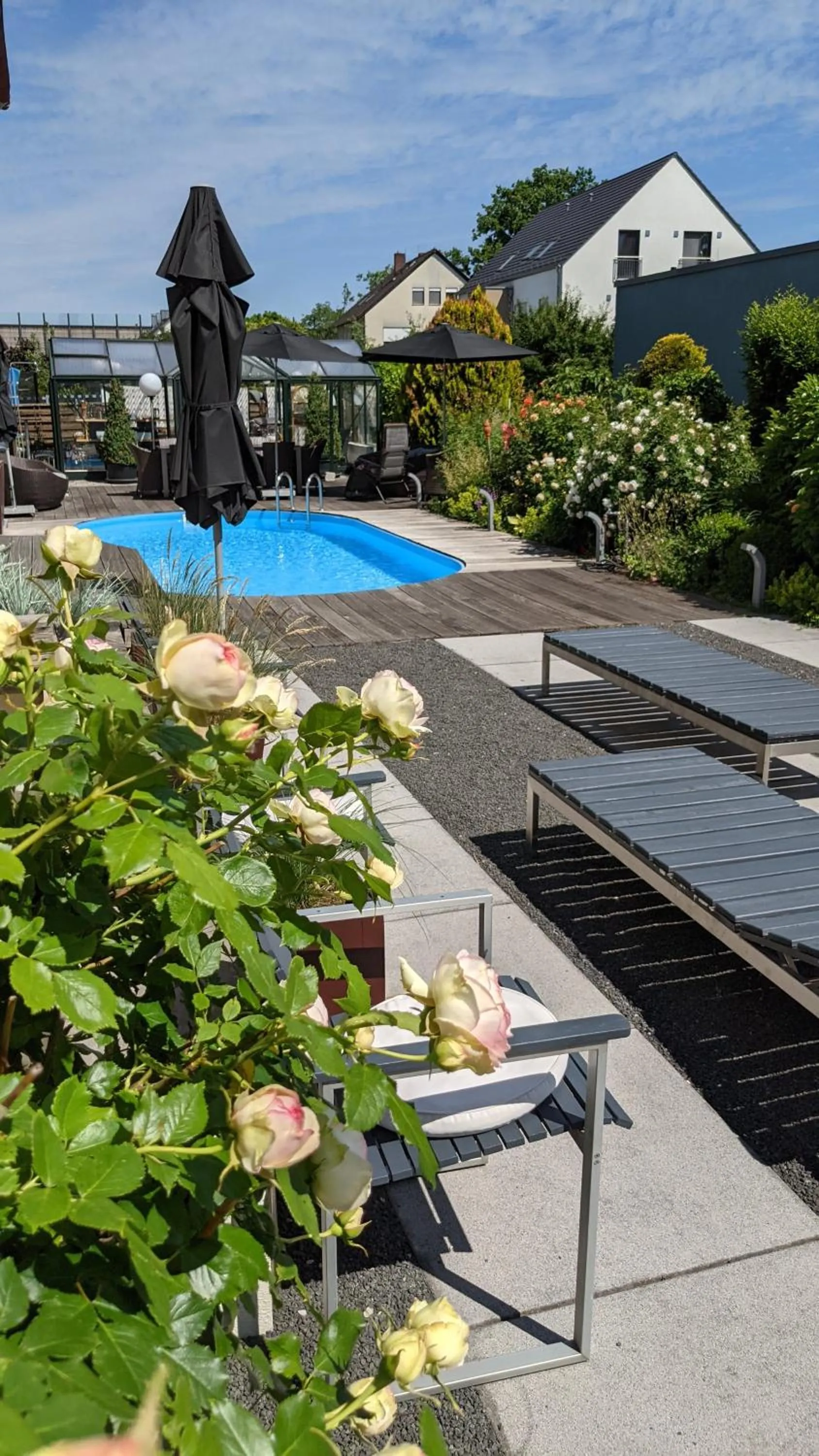 Garden in Hotel Rotes Ross