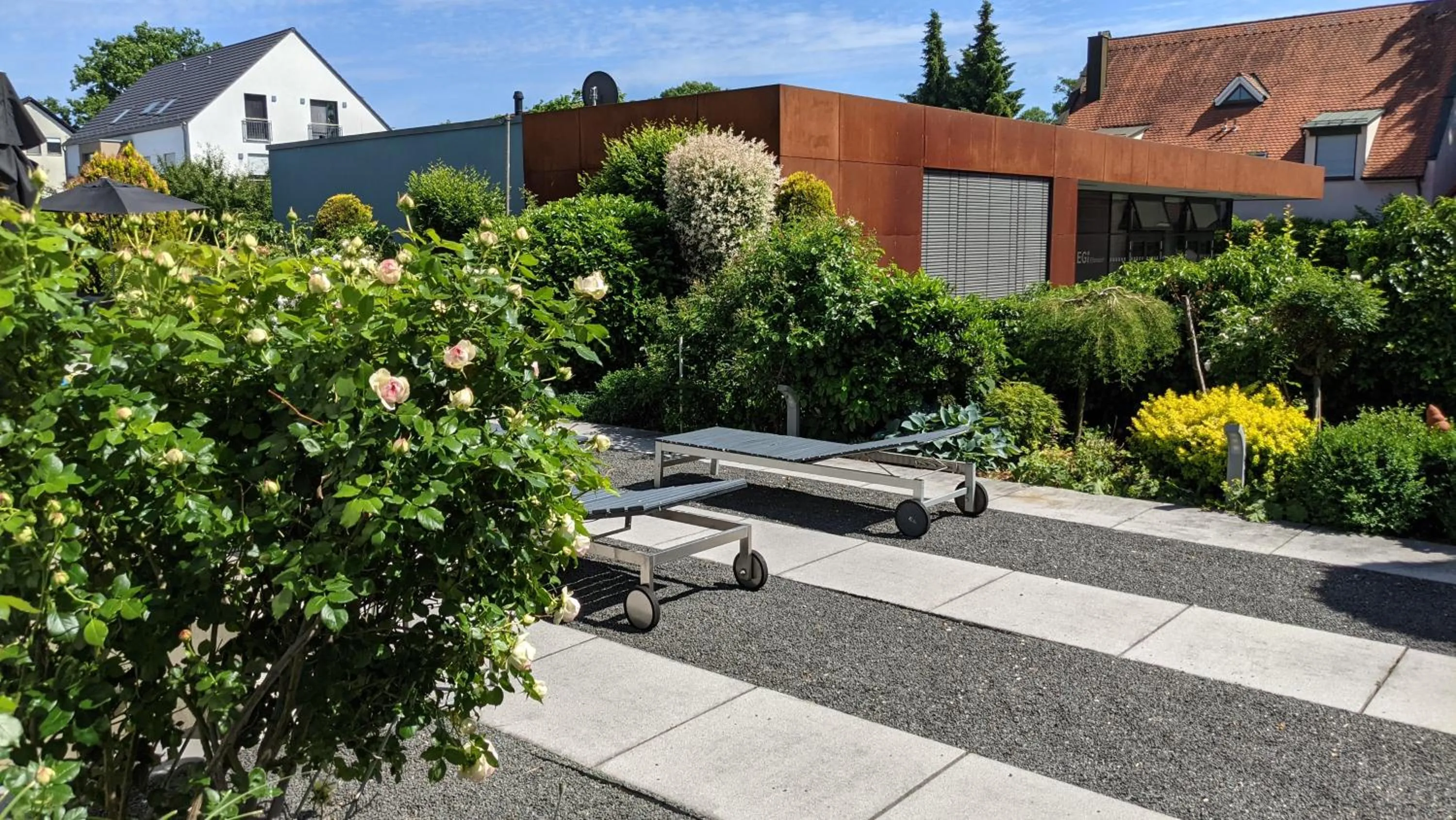 Garden in Hotel Rotes Ross