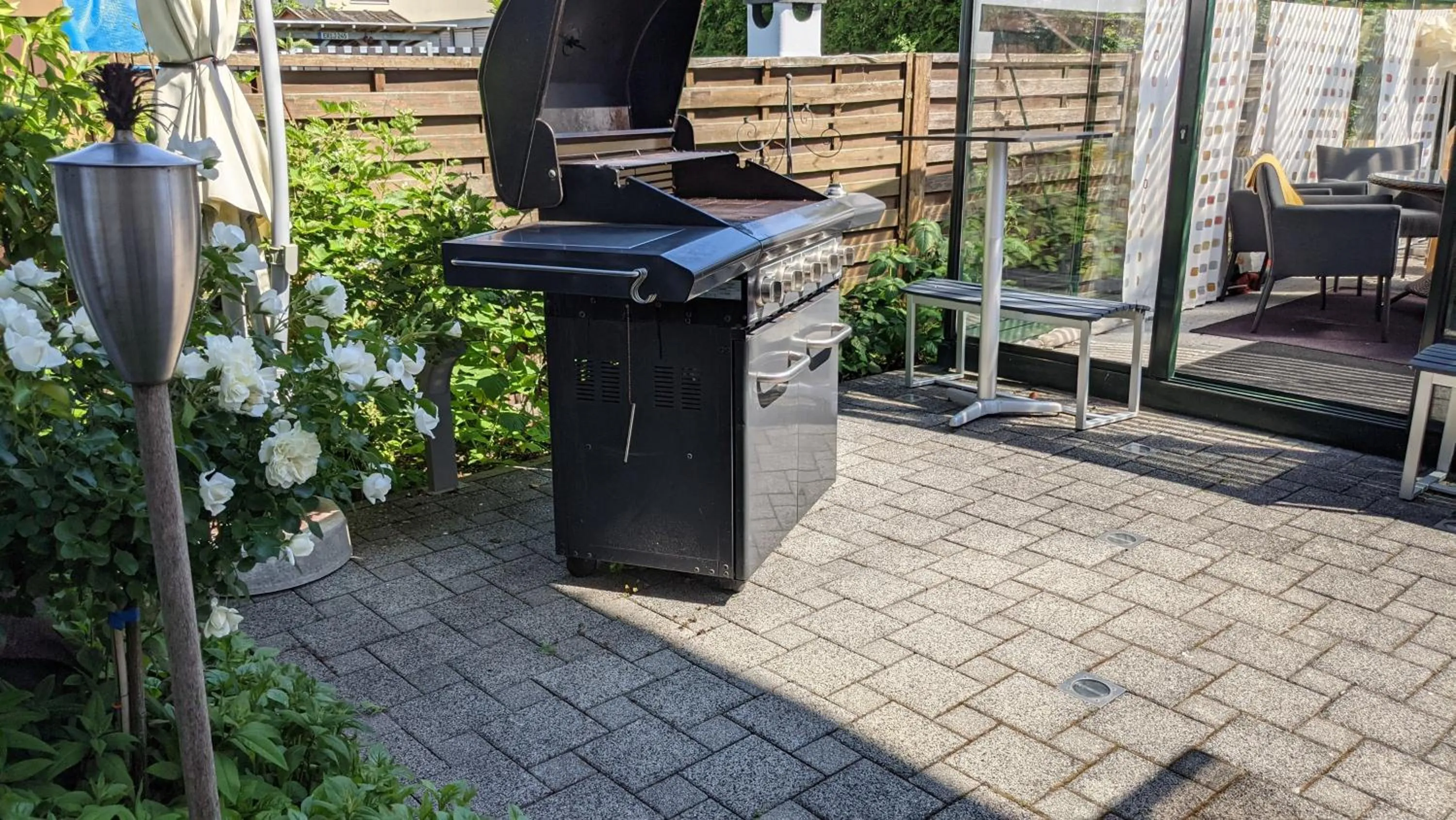 BBQ facilities in Hotel Rotes Ross