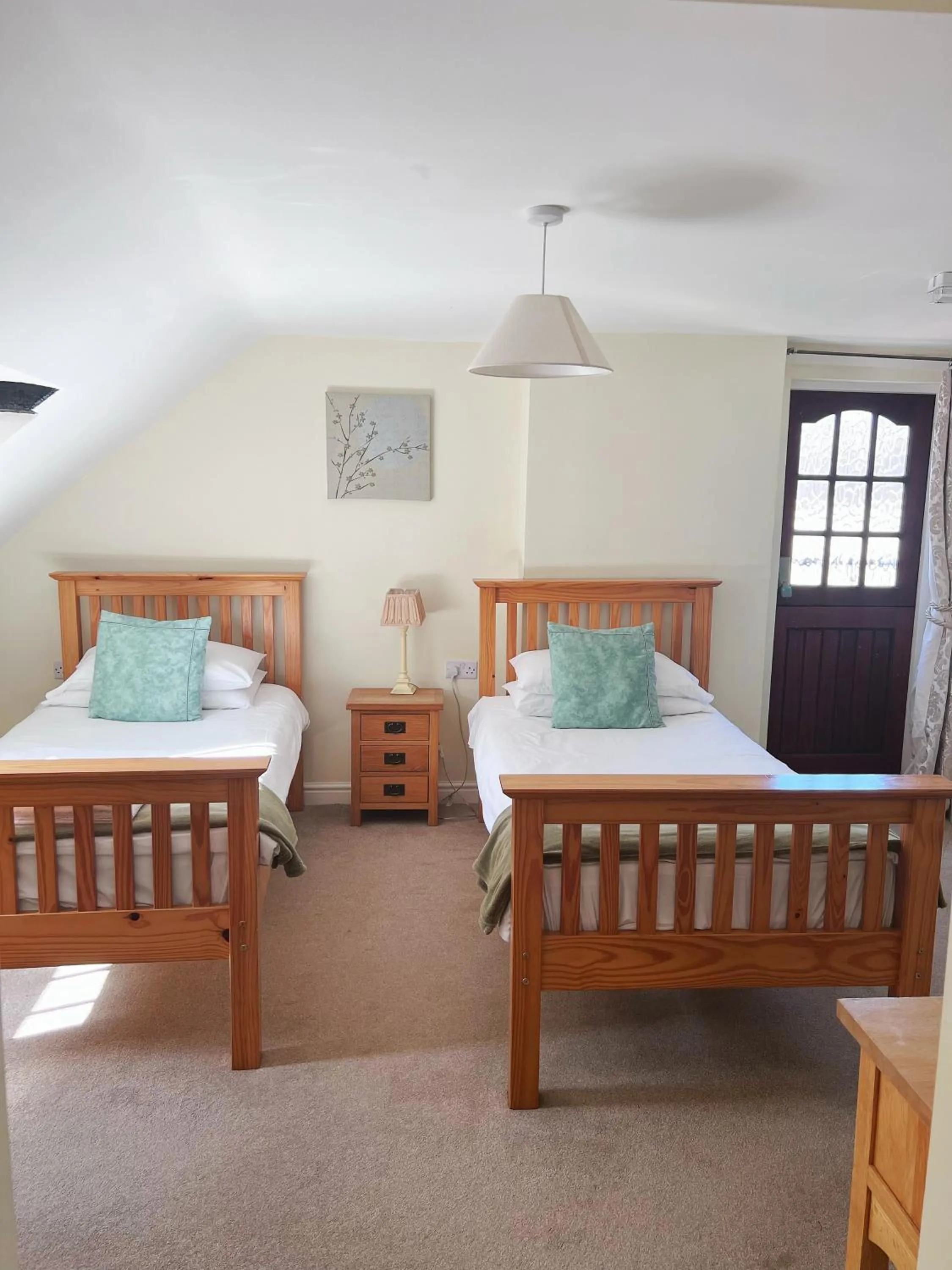 Bed in The Crown Hotel