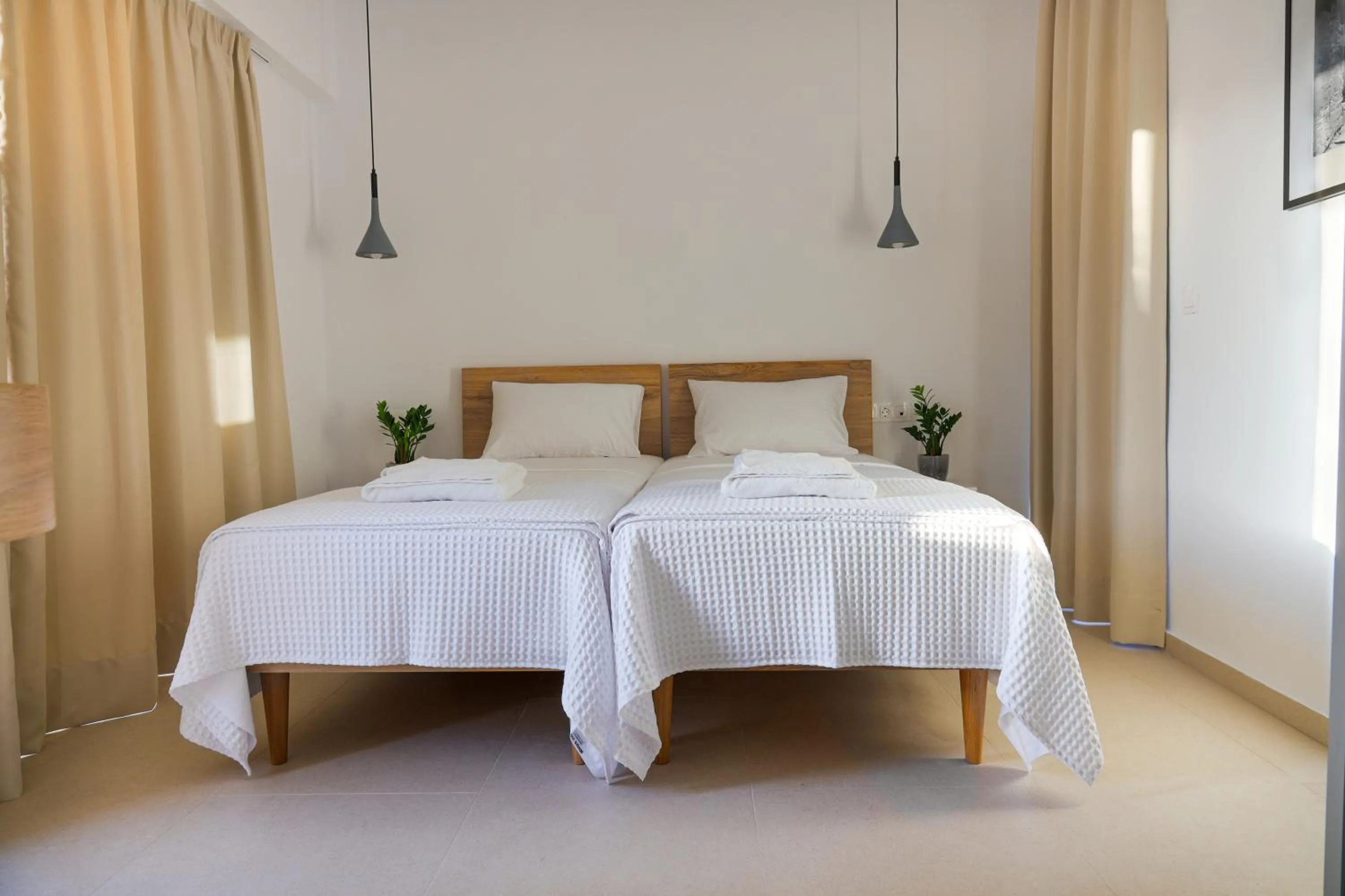 Bed in Sea Breeze Hotel