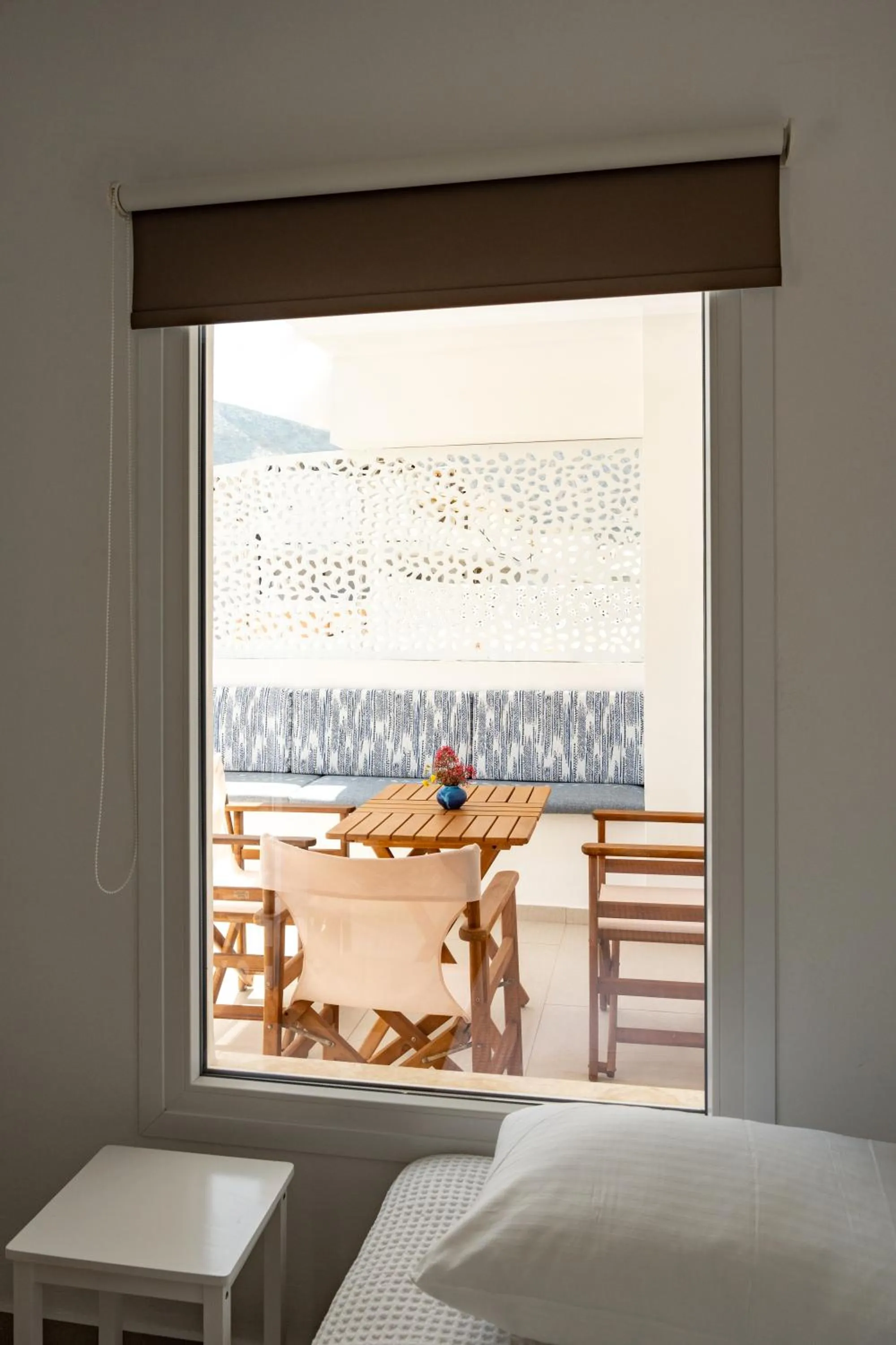 Balcony/Terrace, Bed in Sea Breeze Hotel