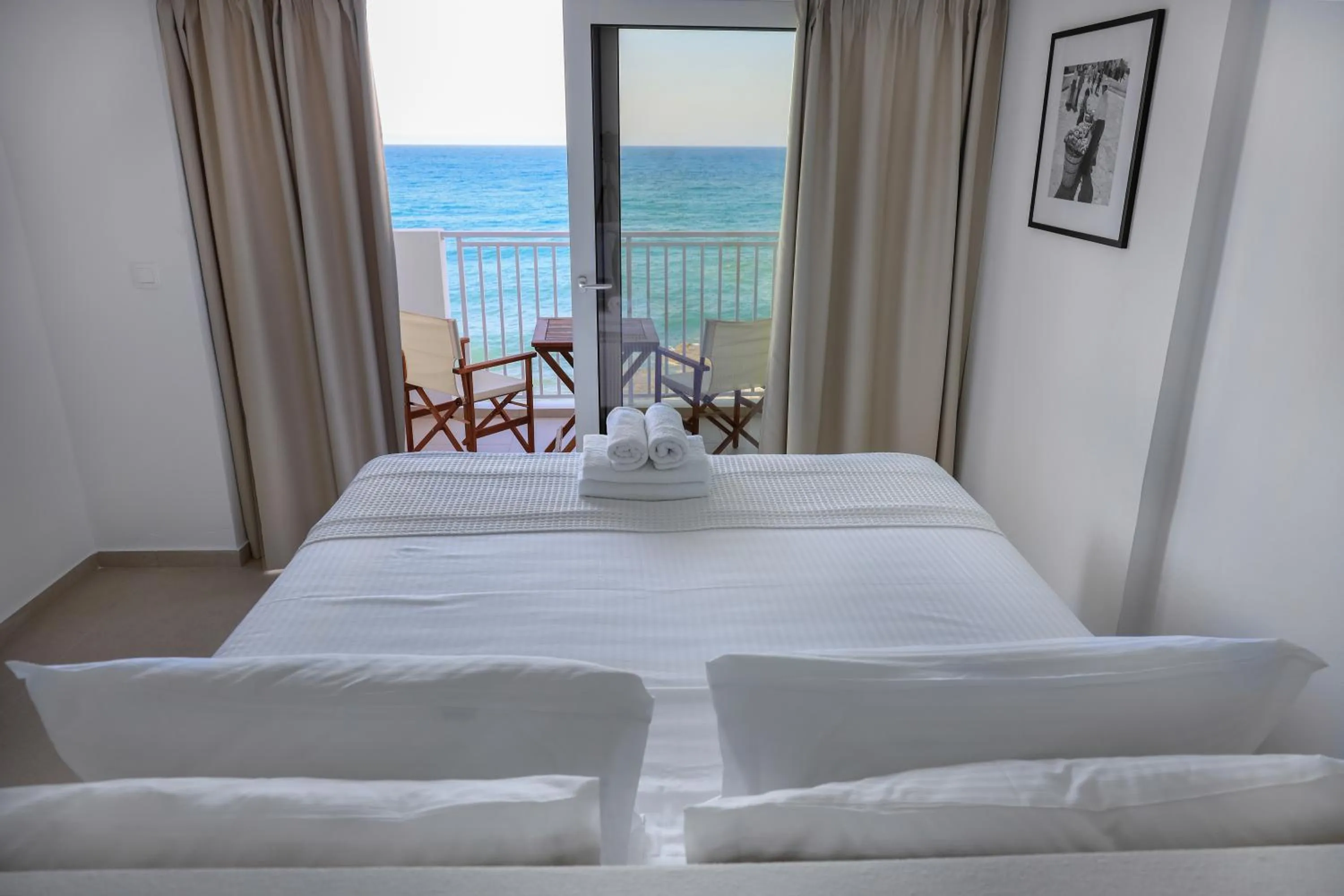 Bed in Sea Breeze Hotel