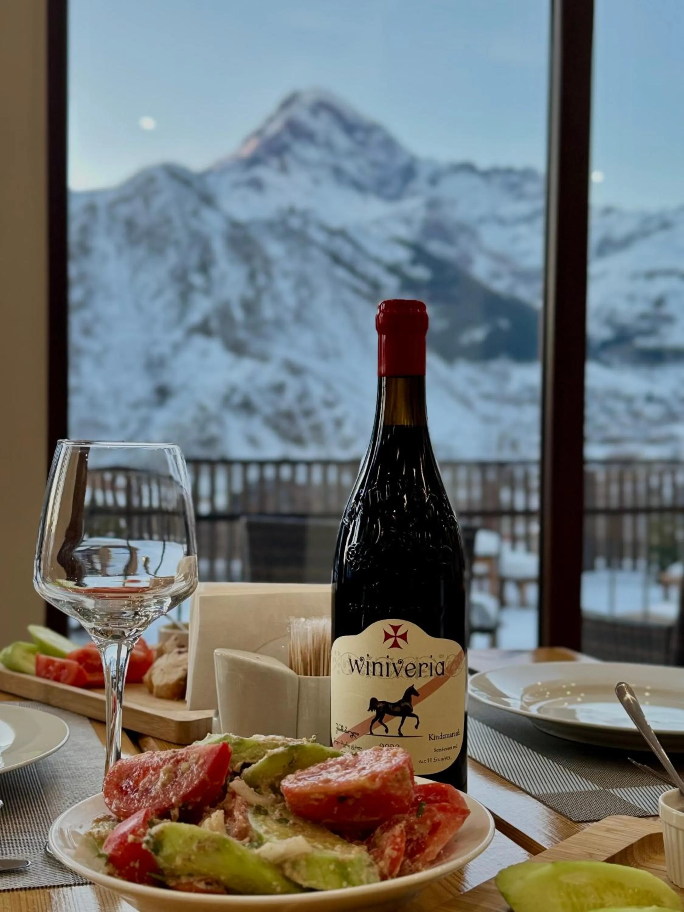 Restaurant/places to eat in Mountain House Kazbegi