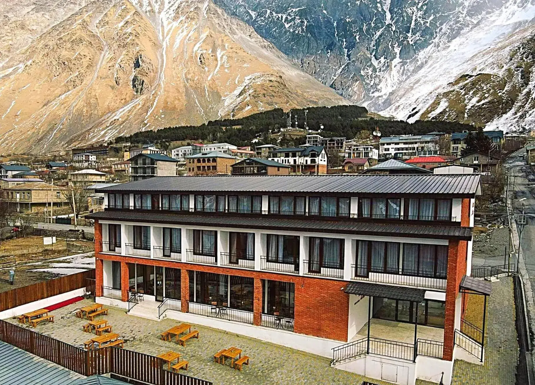 Property building in Mountain House Kazbegi Property building in Mountain House Kazbegi