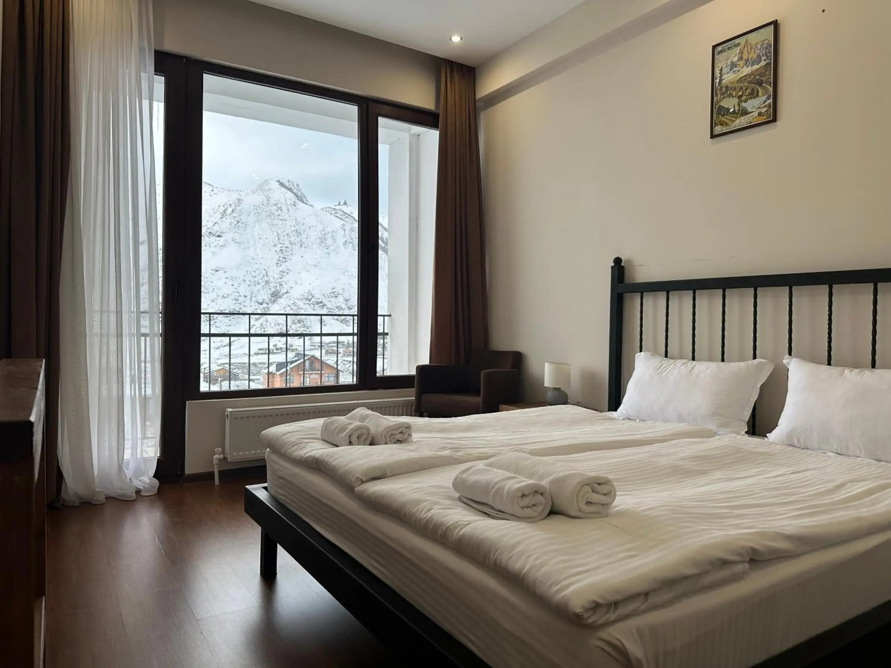 Bed in Mountain House Kazbegi Bed in Mountain House Kazbegi