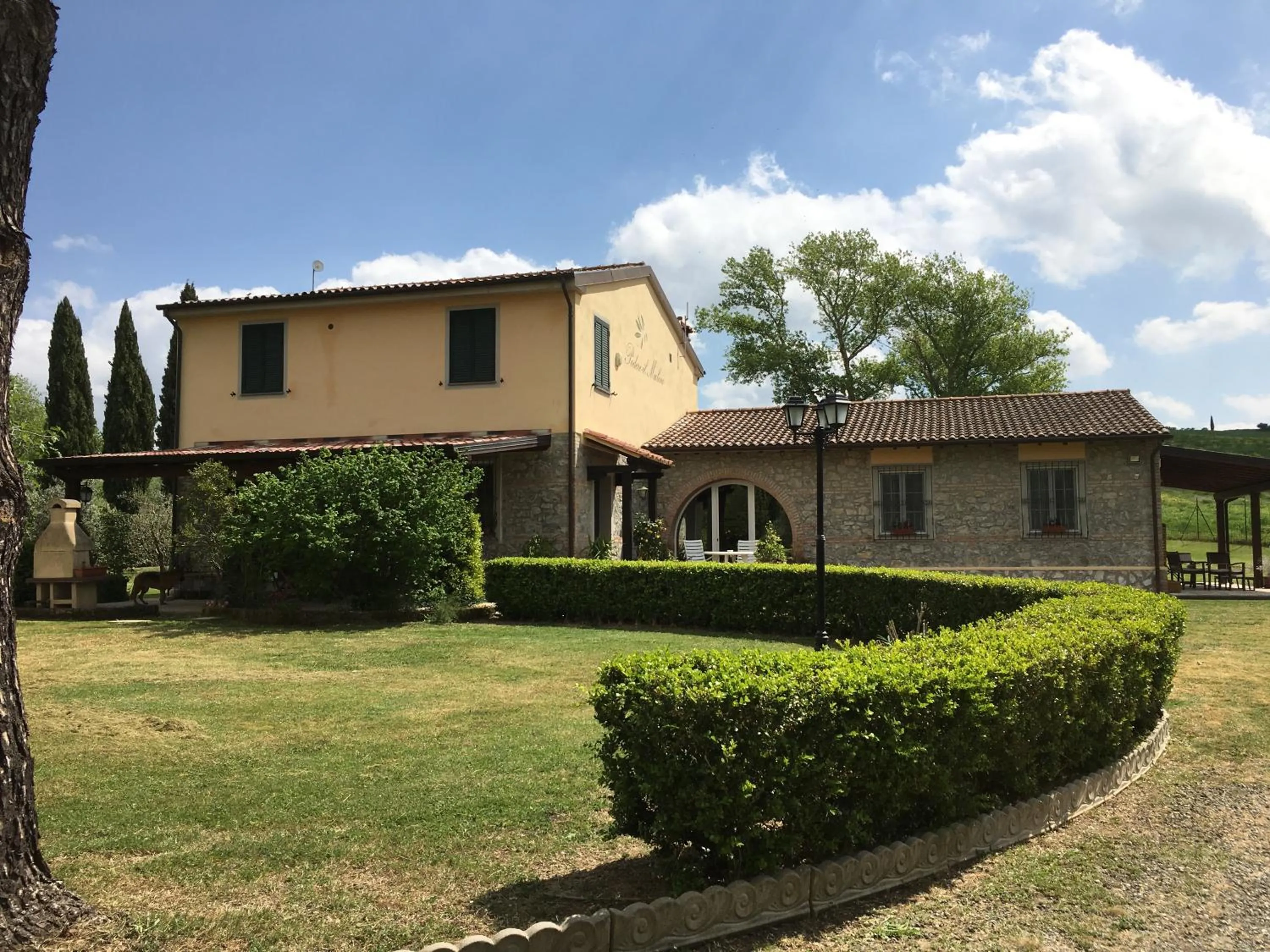 Garden in Podere Il Mulino