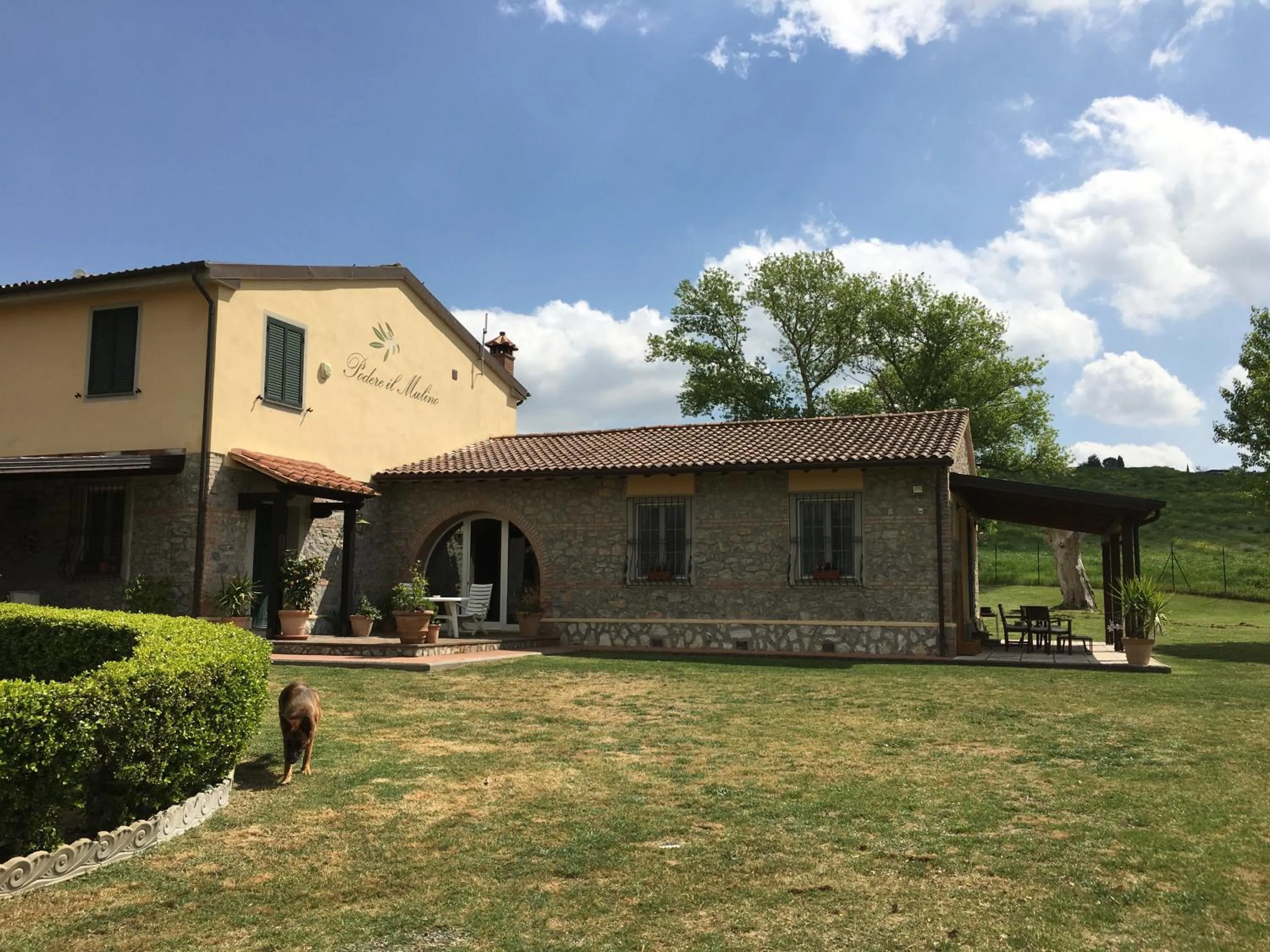 Facade/entrance in Podere Il Mulino