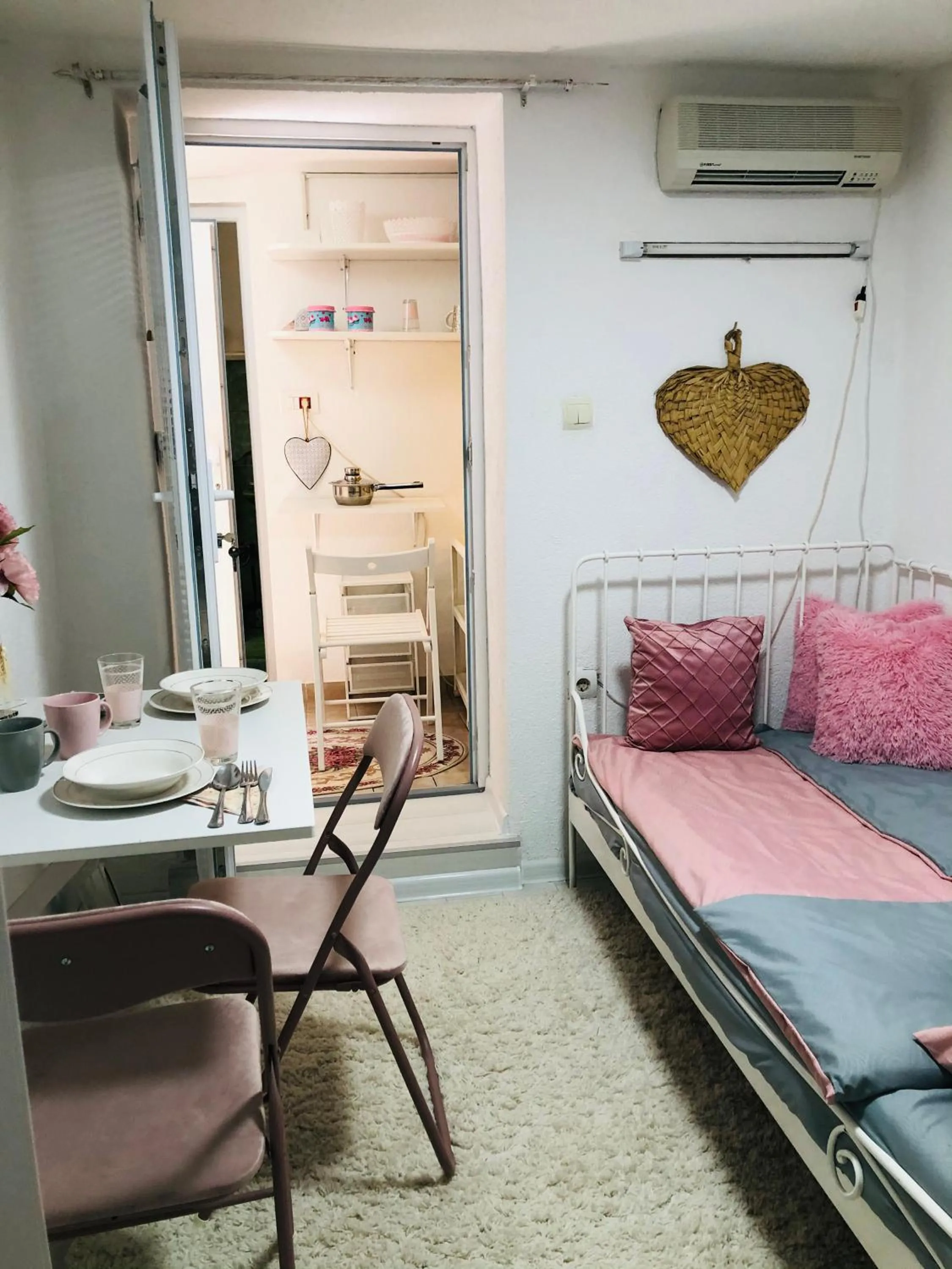 Bed in Apartman Indira