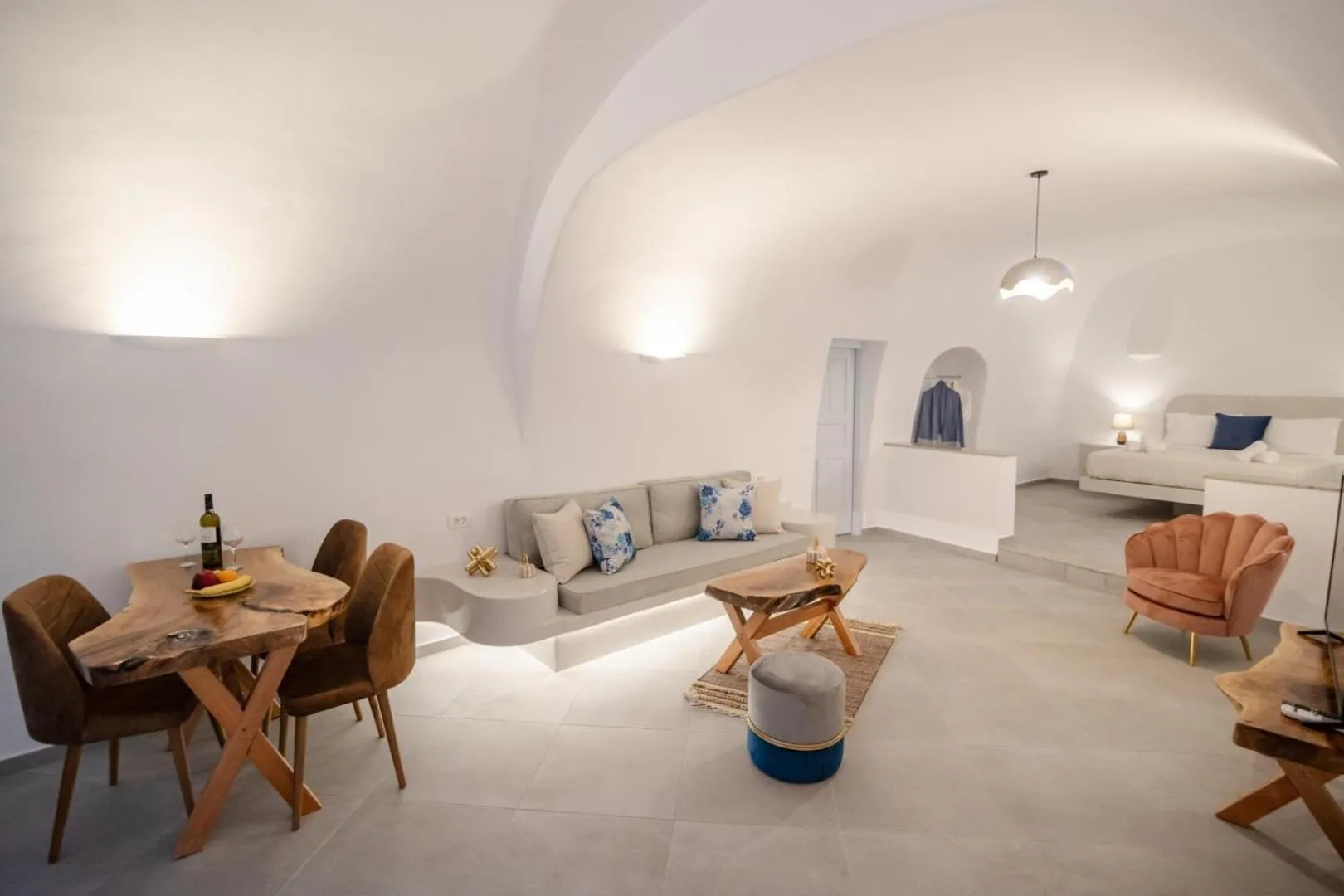 Photo of the whole room in Sun Angelos Oia - Luxury Cave Suites
