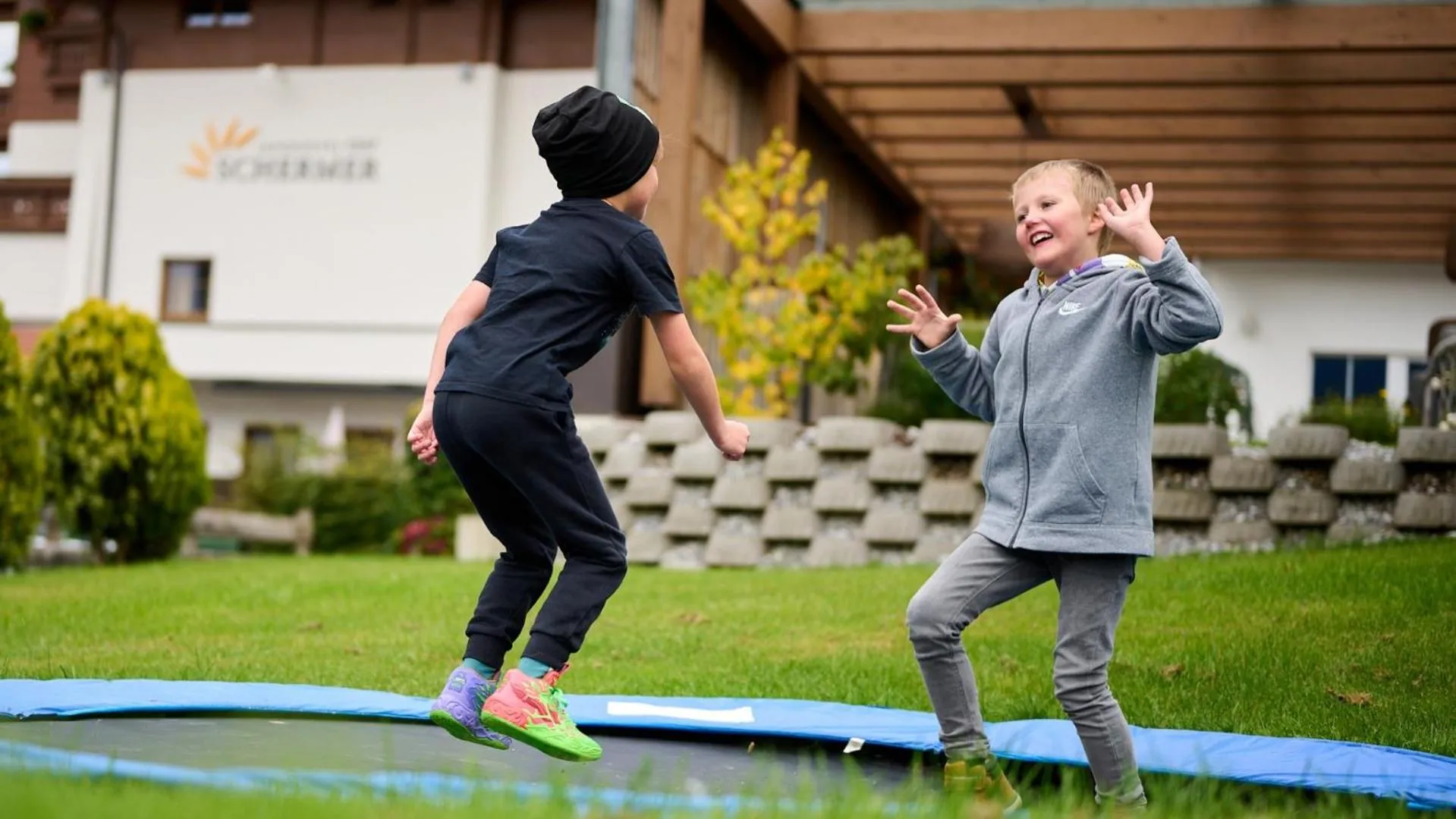 Garden in Landhotel Schermer