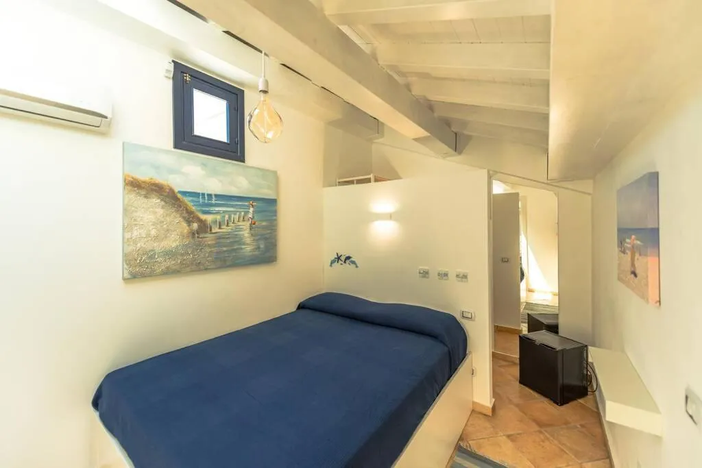 Bed in Design loft Marinella in Porticello