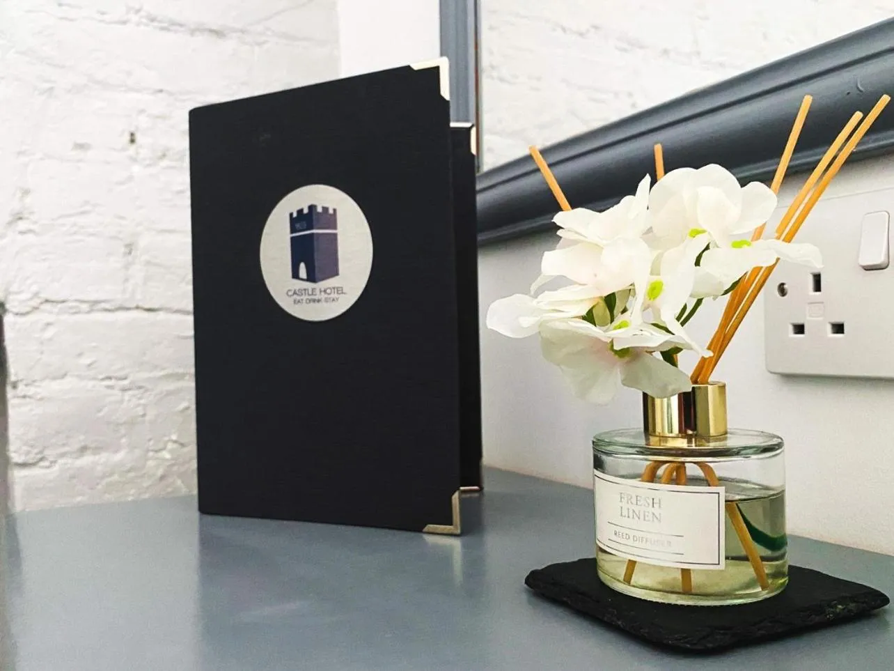 Decorative detail in Castle Hotel