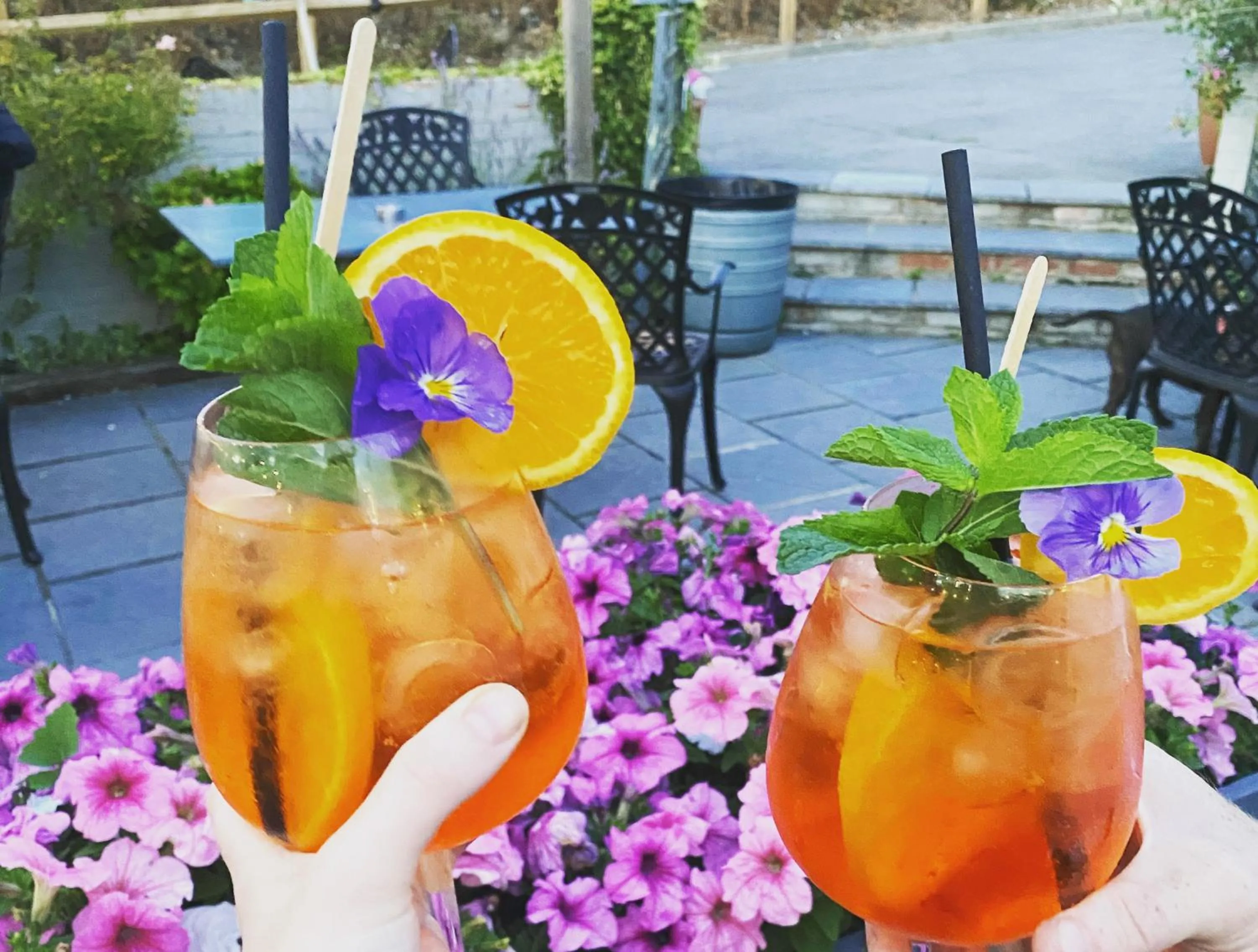 Drinks in Castle Hotel