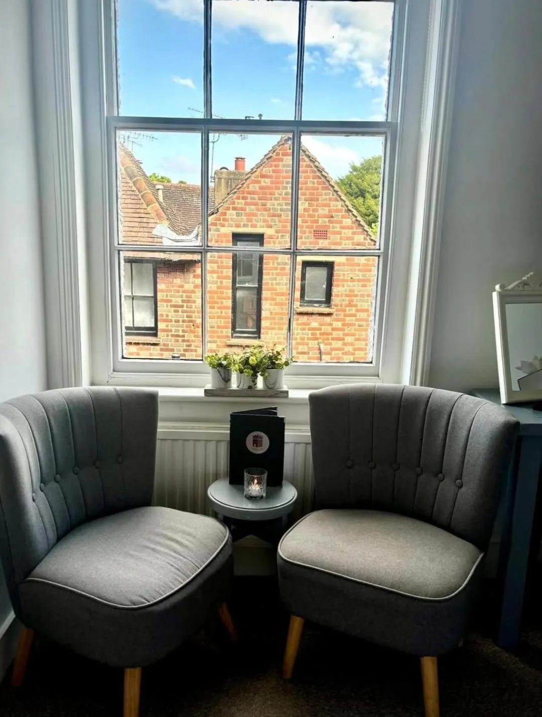 Seating area in Castle Hotel