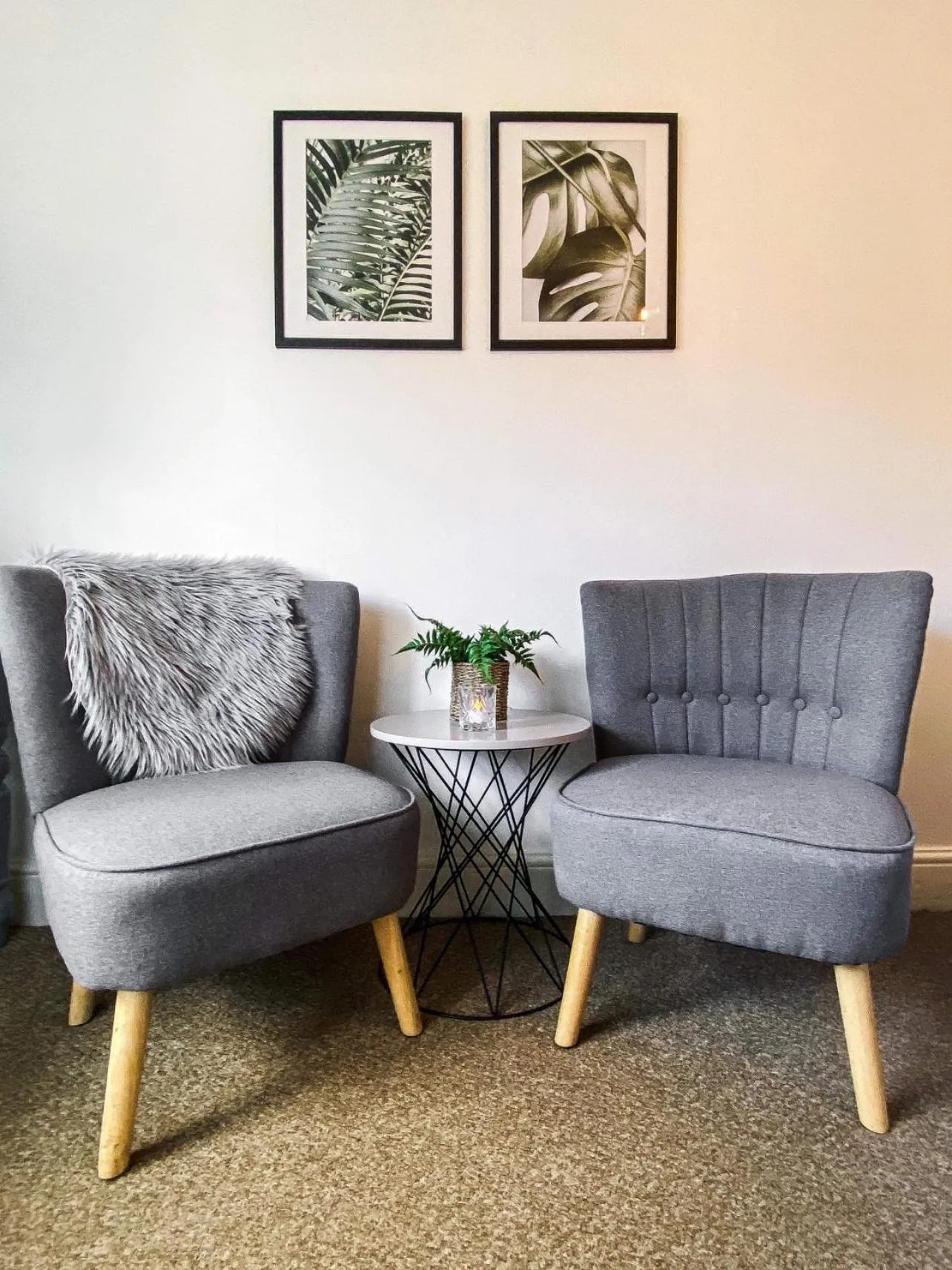 Seating area in Castle Hotel